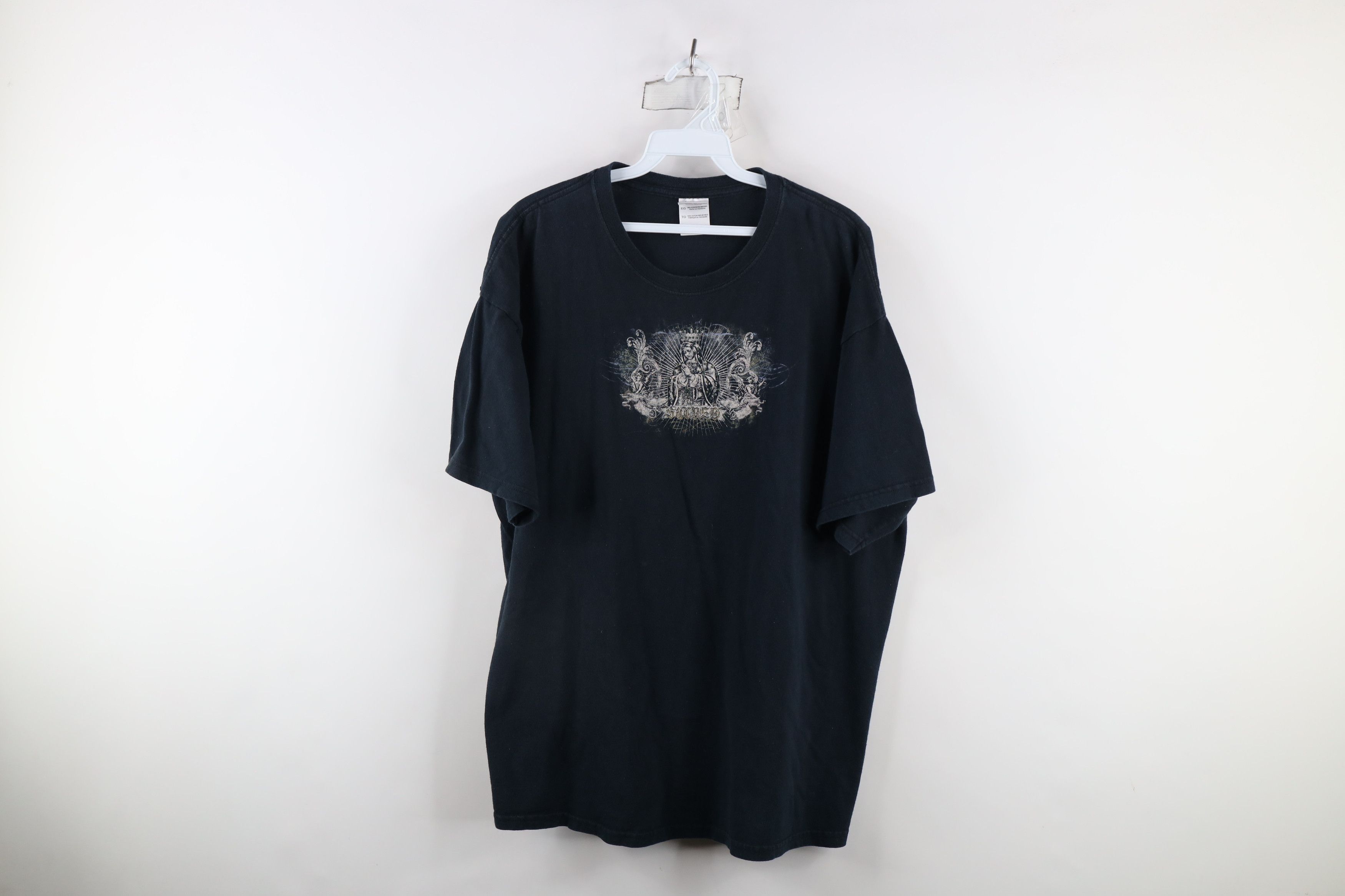 Vintage Vintage Streetwear Mary Angels Rose Flower UFC MMA T-Shirt Size US XL / EU 56 / 4 - 1 Thumbnail
