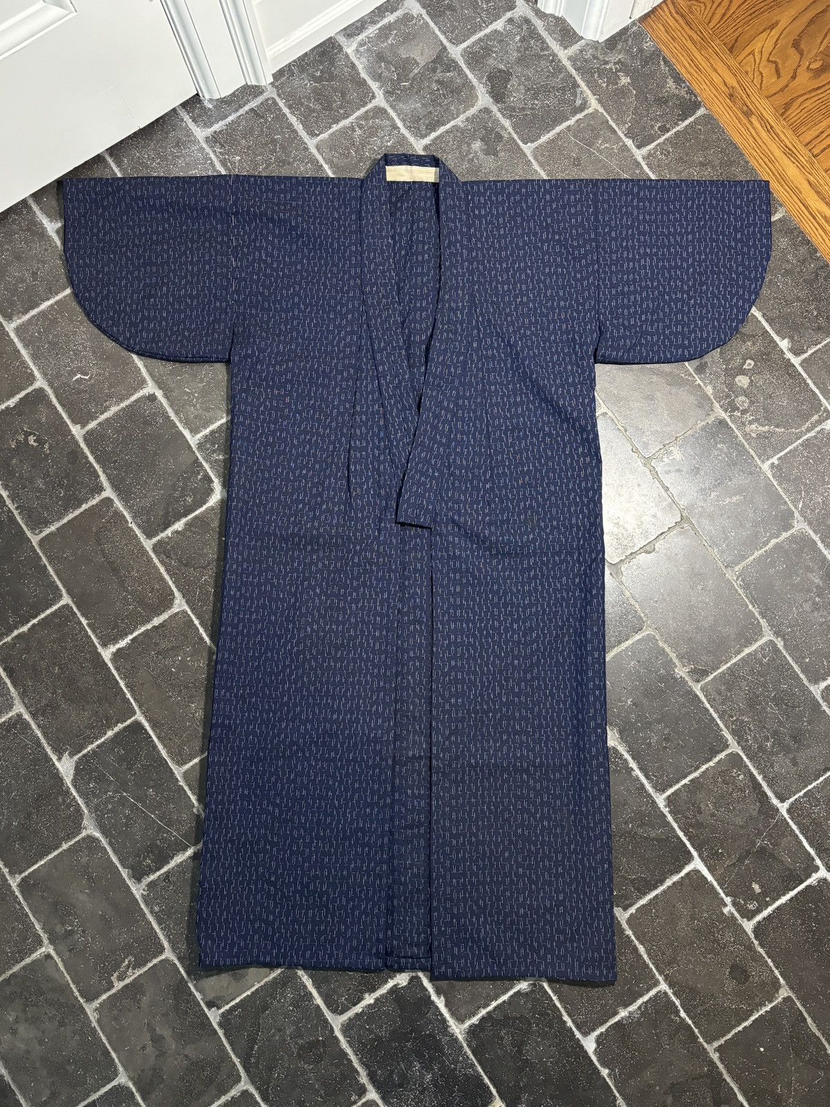 Vintage Japanese True Vintage Kimono Bath Robe Haori Jacket 50s 60s Size US S / EU 44-46 / 1 - 4 Thumbnail