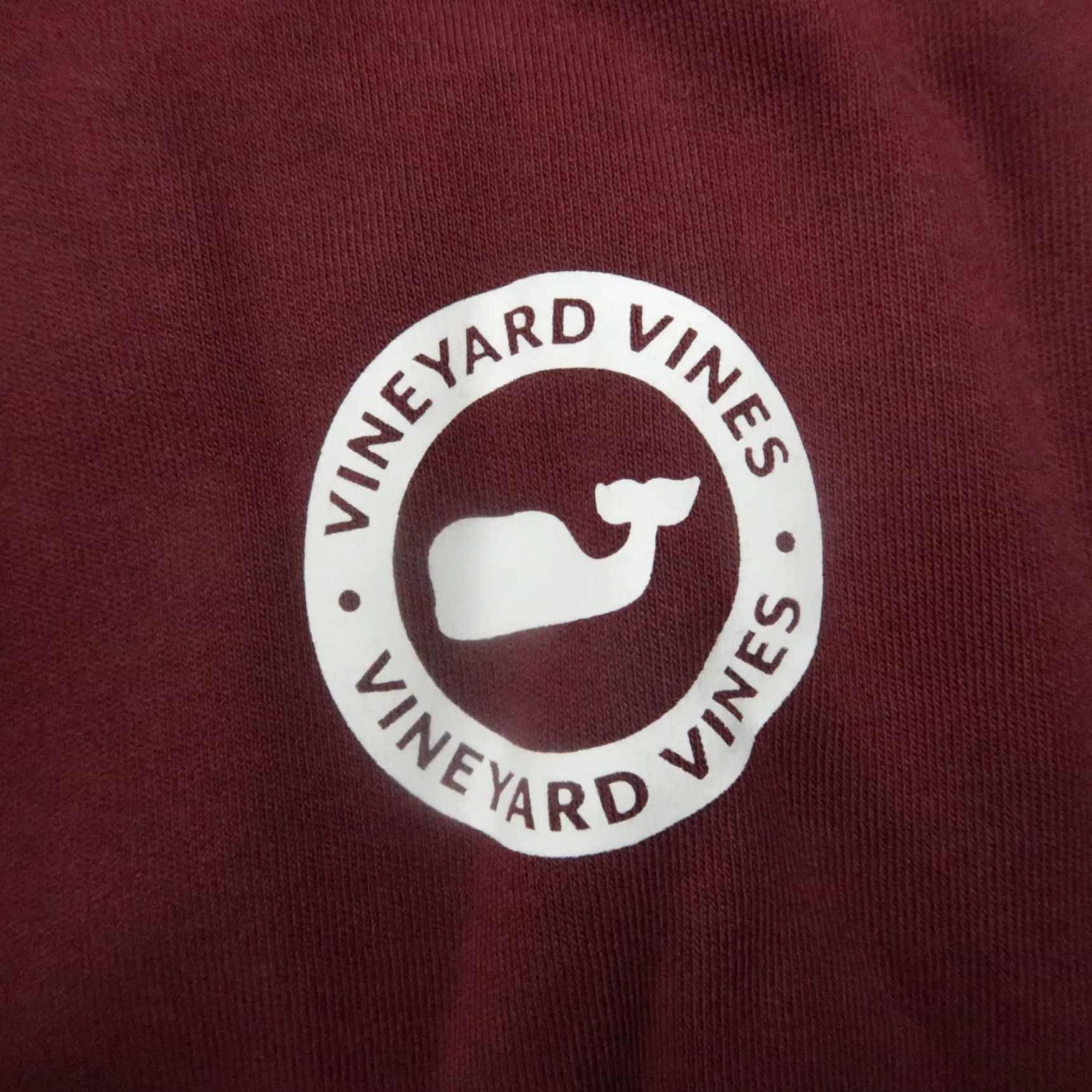 Vineyard Vines Vineyard Vines Pullover Mens Small Red Quarter Zip Long Sleeve Graphic Print Shirt Size US S / EU 44-46 / 1 - 6 Thumbnail