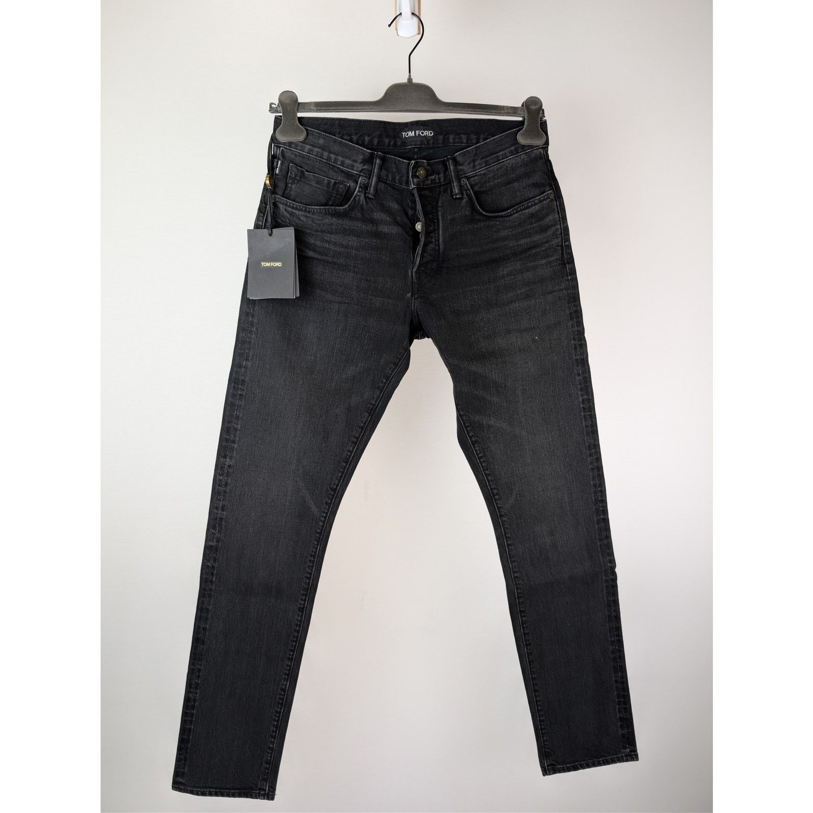 Tom Ford o1rshd1 Slim-Fit Denim Jeans in Black Size US 29 - 9 Thumbnail