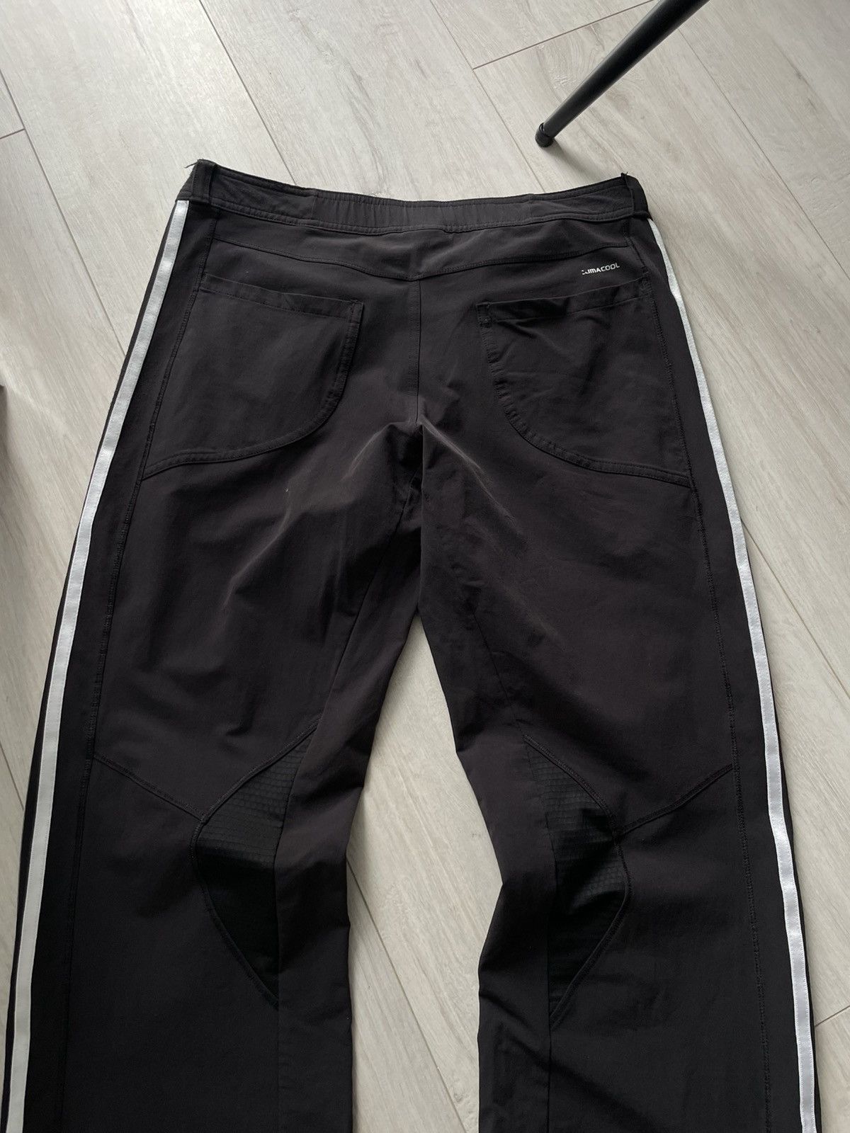 Adidas Vintage Y2K Adidas 00’s Baggy Sweatpants Avant Garde RARE Size 26" / US 2 / IT 38 - 5 Thumbnail