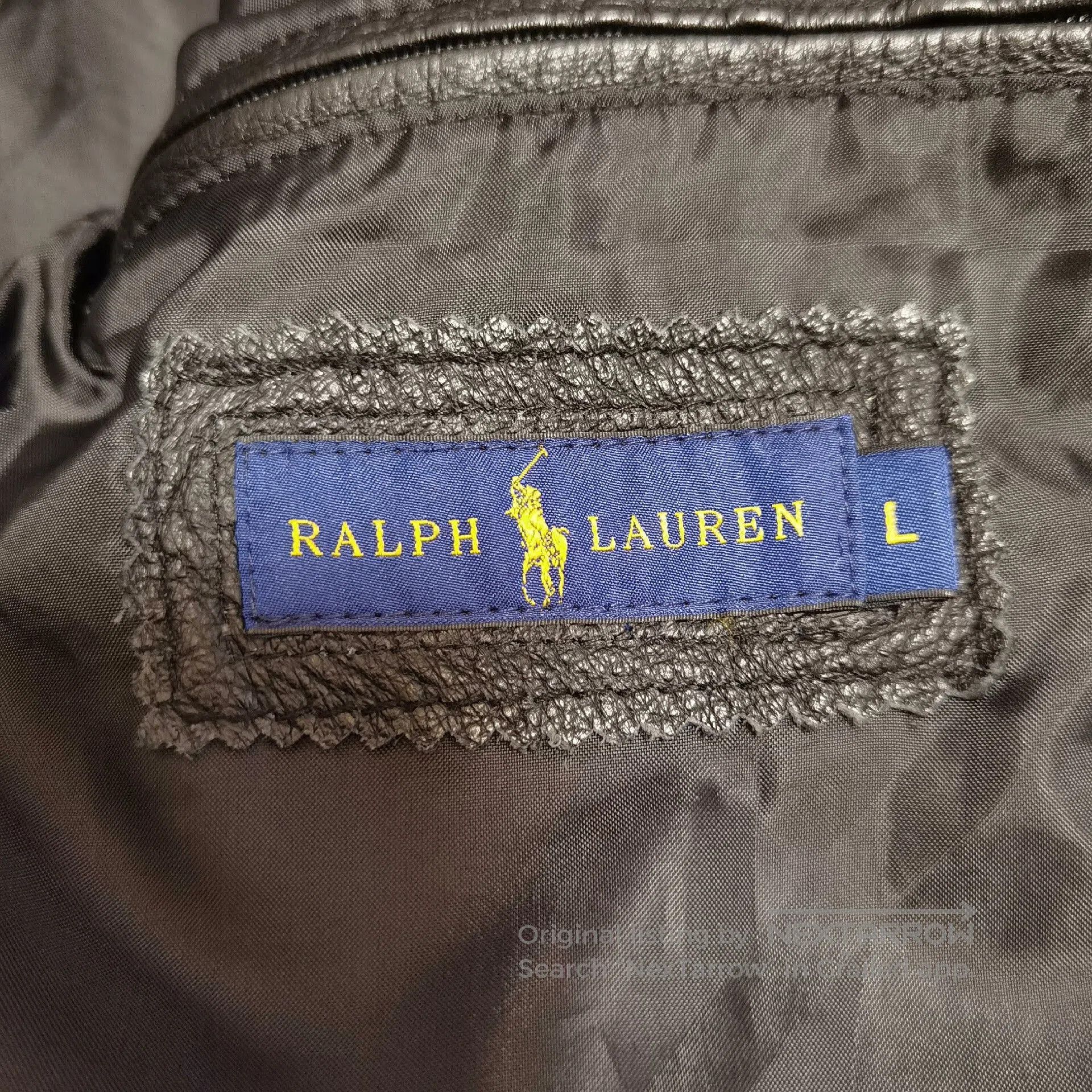Polo Ralph Lauren Vintage Ralph Lauren Leather Blazer. Size US L / EU 52-54 / 3 - 6 Thumbnail