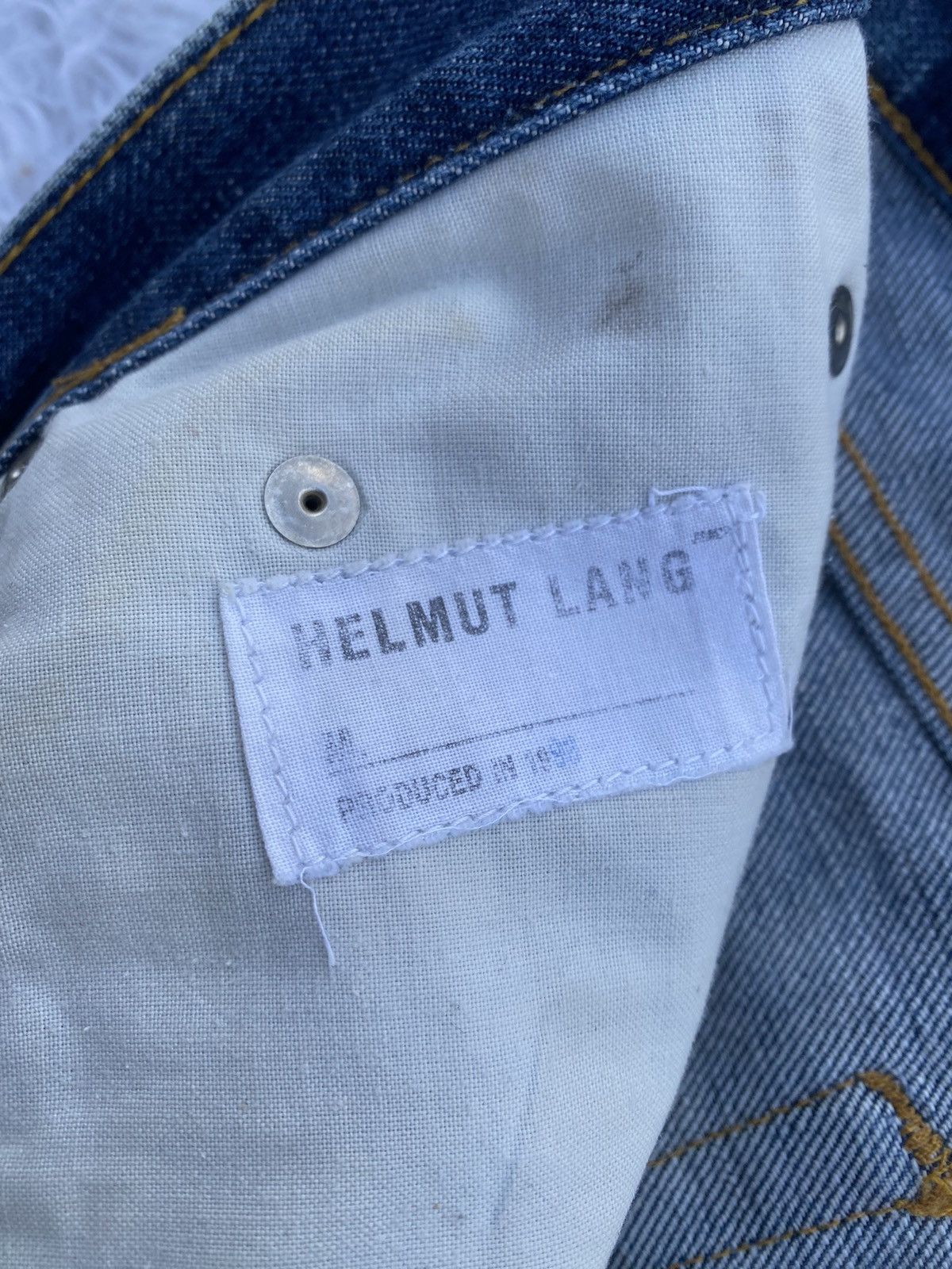 Helmut Lang Rare Helmut Lang Produced in 1998 Denim /Jeans Size US 31 - 11 Thumbnail