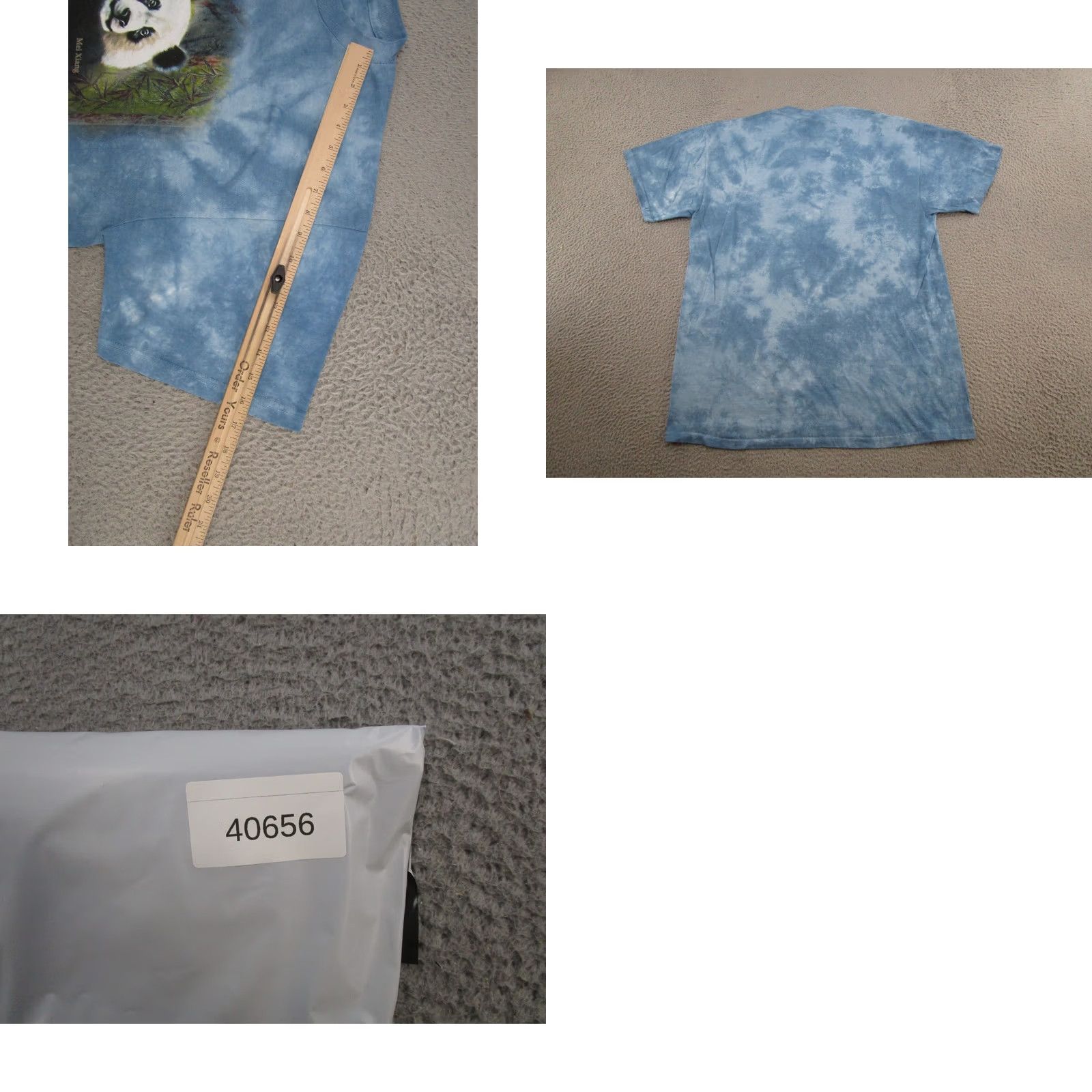 Delta VTG Y2K Giant Panda Bear T Shirt SZ L Zoo Washington DC Zoo Mei Xiang Tian Tian N/A Size US L / EU 52-54 / 3 - 8 Thumbnail