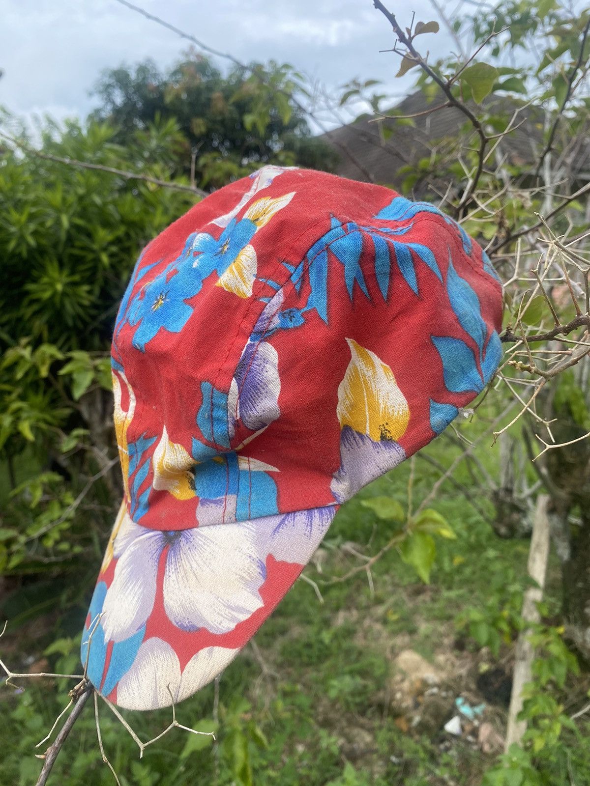 Japanese Brand Hawai 4 panel full cap 🔥 Size ONE SIZE - 4 Thumbnail