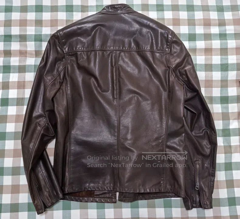 Schott Schott Light wax cowhide unlined stand-up collar slim bike Size US M / EU 48-50 / 2 - 2 Thumbnail
