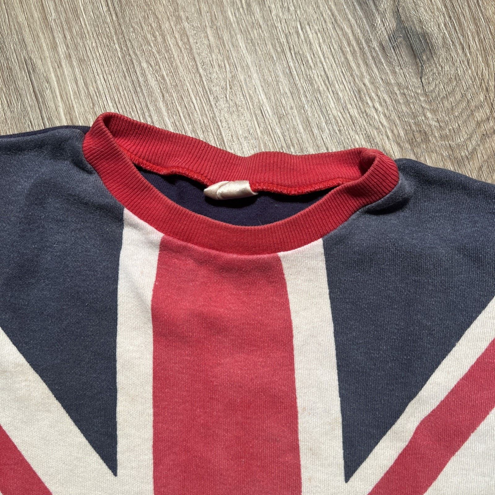Vintage VTG 60s Union Jack T Shirt England Punk Sid Vicious T Shirt Size US M / EU 48-50 / 2 - 11 Thumbnail