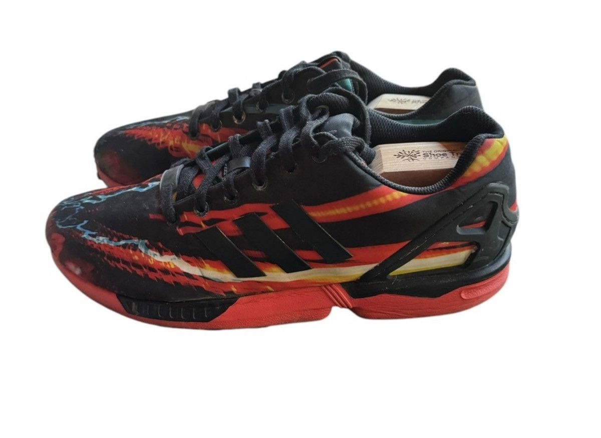 Adidas adidas Men's Athletic Shoes Black Red Yellow Size US 12 / EU 45 - 3 Thumbnail