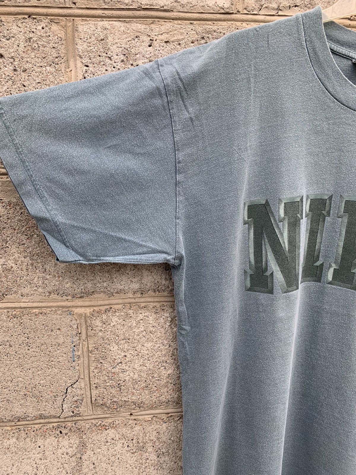 Nike × Vintage Vintage NIKE 90s big logo t shirt Size US XL / EU 56 / 4 - 3 Thumbnail