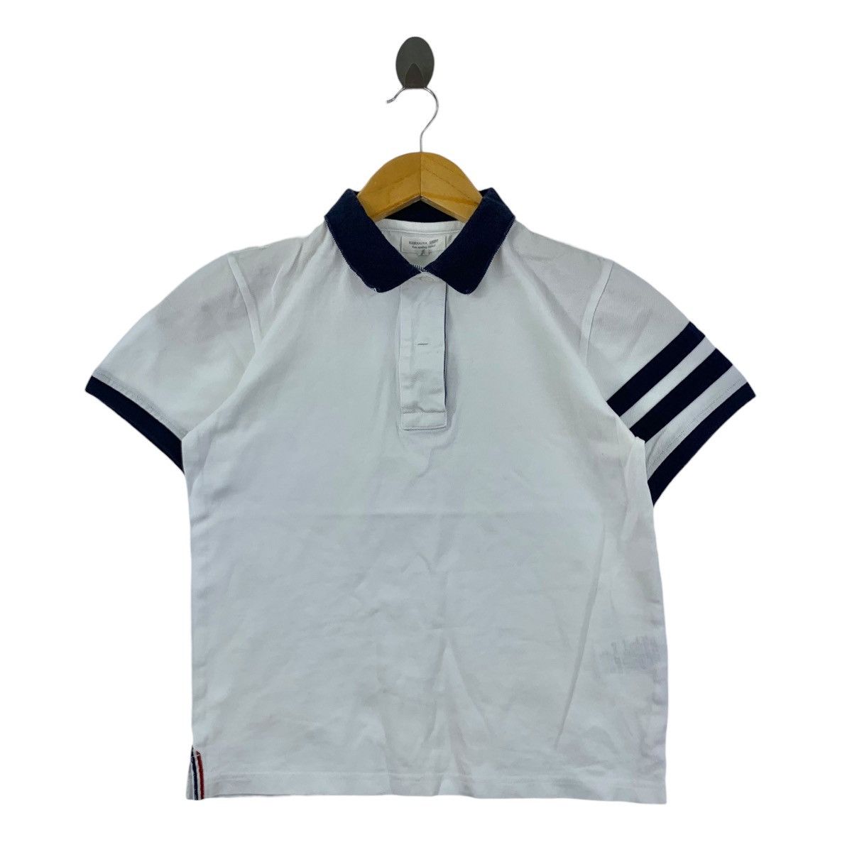 Vintage KAMAKURA JAPAN ARTISAN Polo Tee Shirt Top Premium