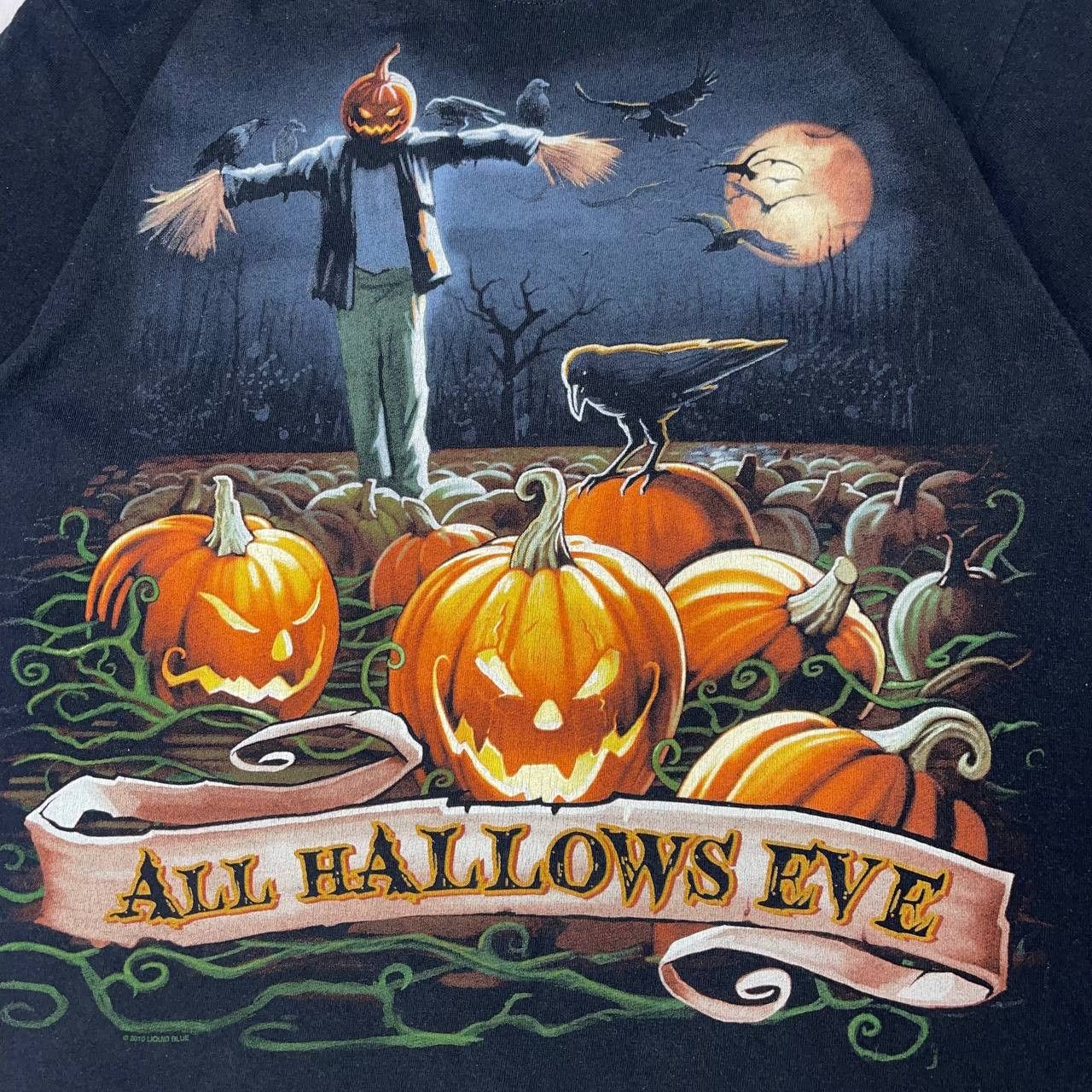 Vintage Vintage t-shirt all hallows eve Halloweend Tee Pumpkin Size US M / EU 48-50 / 2 - 9 Thumbnail