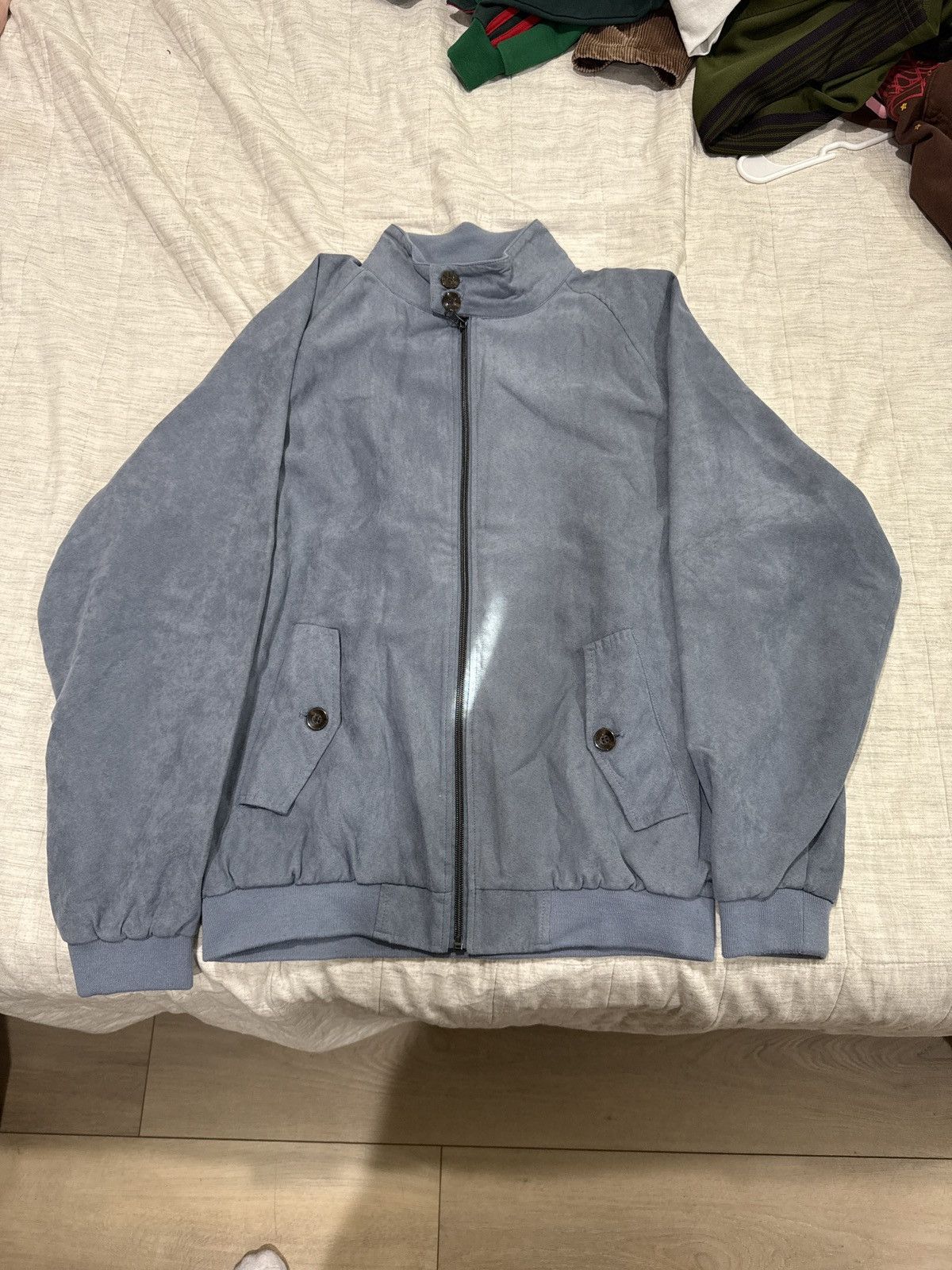 Other Blue bomber jacket fits like a large but no size tag Size US L / EU 52-54 / 3 - 1 Thumbnail