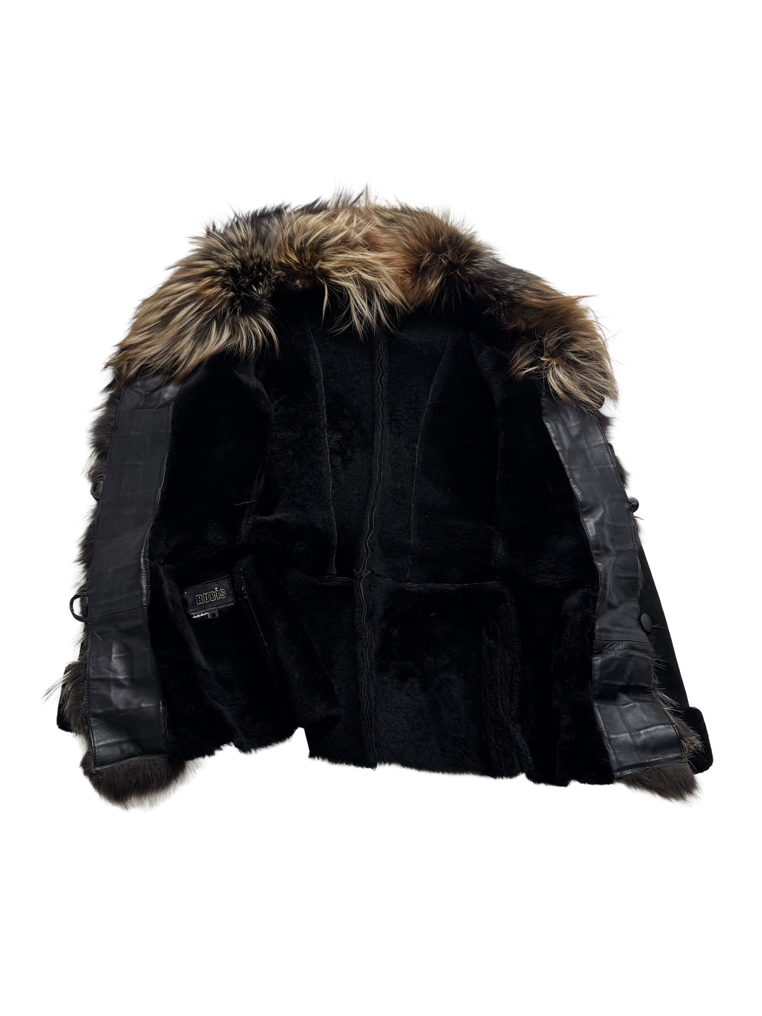 Japanese Brand Vintage Real Sheepskin Coat With Real Fur Details Size S / US 4 / IT 40 - 11 Thumbnail