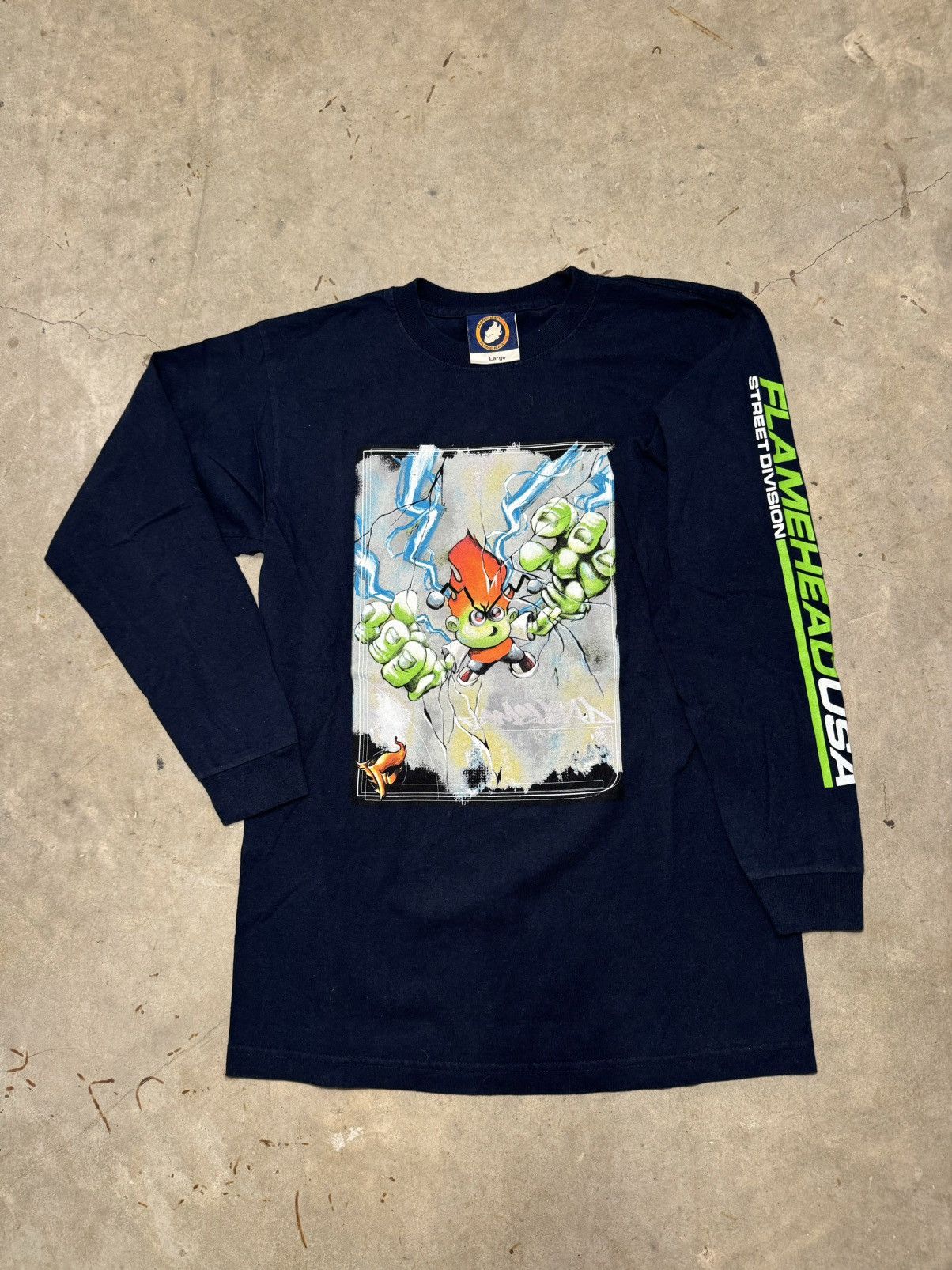JNCO 2000 JNCO Flameboy USA sleeve hit 90s y2k 00s vintage rare Size US XS / EU 42 / 0 - 1 Thumbnail