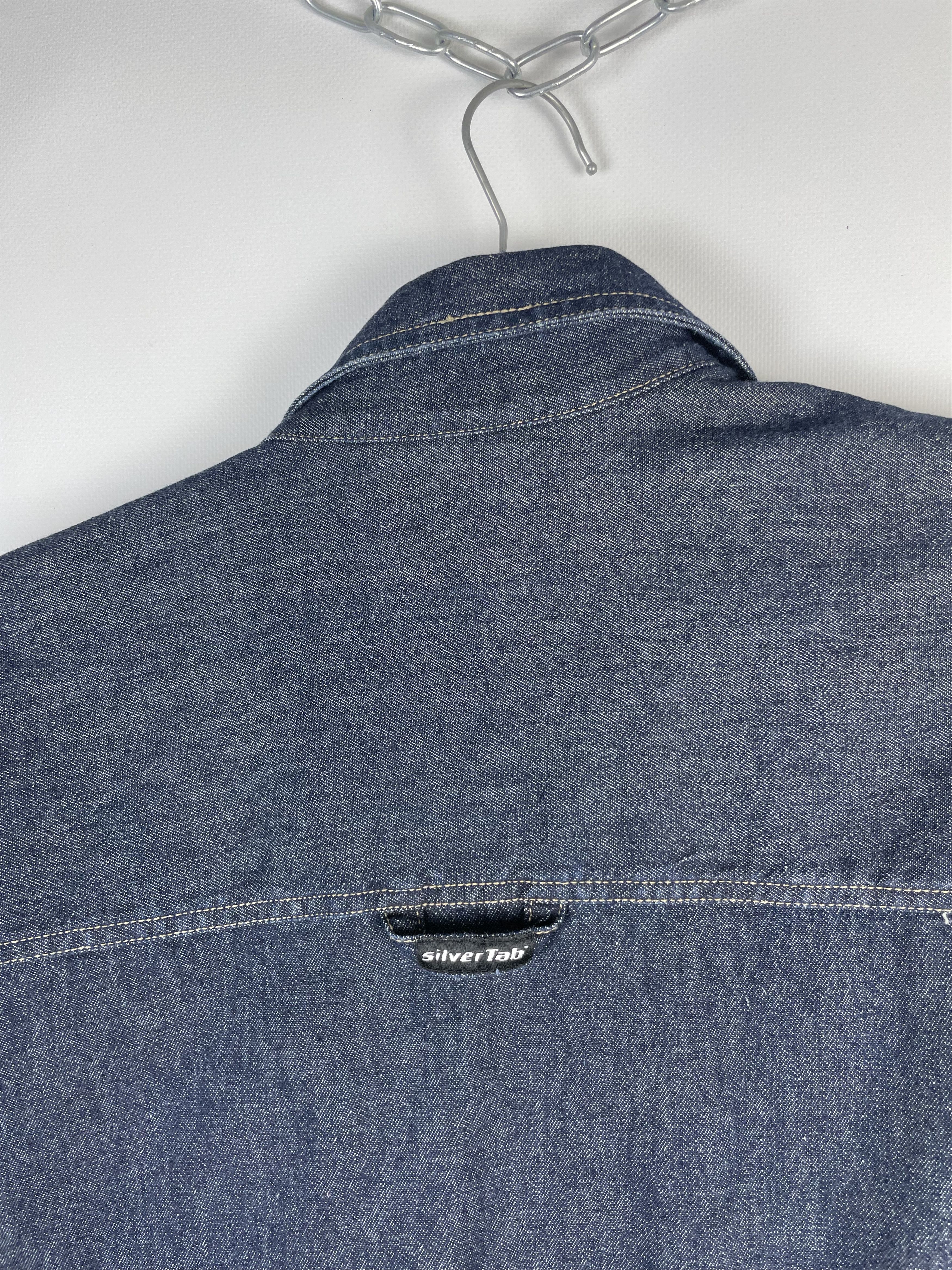 Levi's American Vintage Levi’s Silver Tab Denim Overshirt Y2K Size US M / EU 48-50 / 2 - 13 Thumbnail