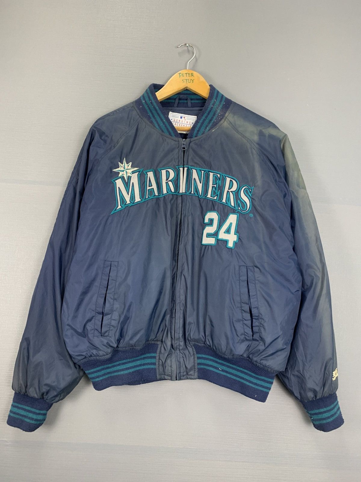 MLB × Vintage Marines 24 Bomber Jacket Size US M / EU 48-50 / 2 - 1 Thumbnail