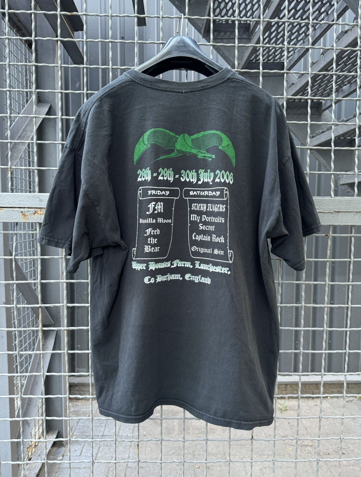 Band Tees × Vintage Vintage 2006 Dragonslayer MCC England Tour T Shirt Y2K Size US XXL / EU 58 / 5 - 2 Thumbnail