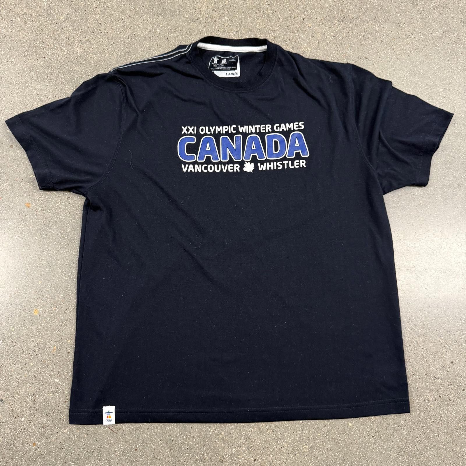 Designer XXI Olympic Winter Games Vancouver Canada T-Shirt 2010 L Size US L / EU 52-54 / 3 - 1 Thumbnail