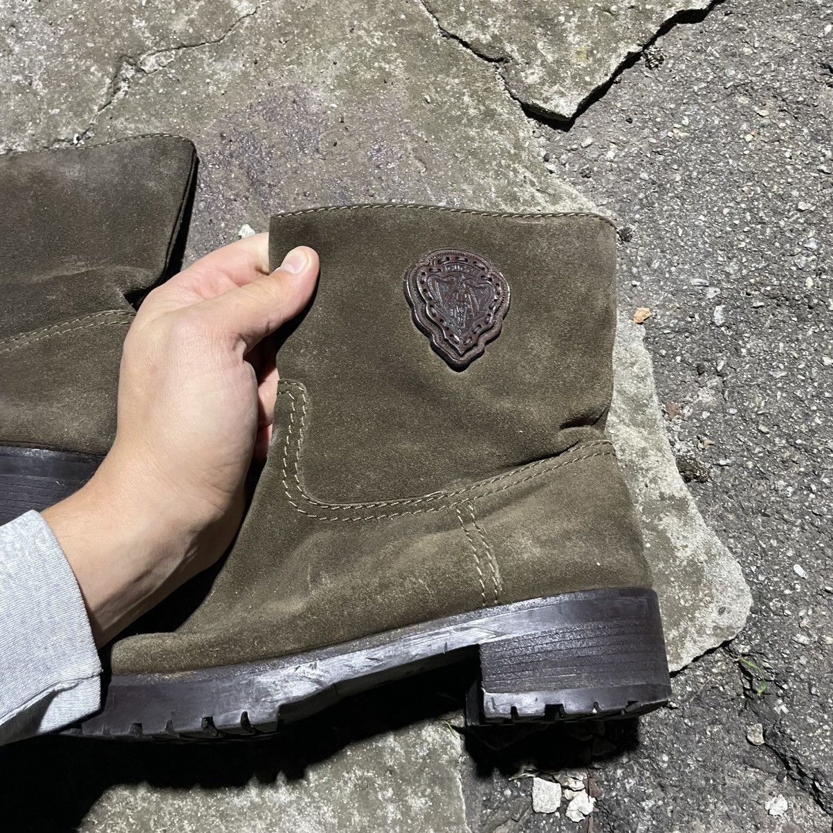 Gucci Gucci Furry Brown Boots Made in Italy leather khaki shoes Size US 11 / IT 41 - 2 Thumbnail