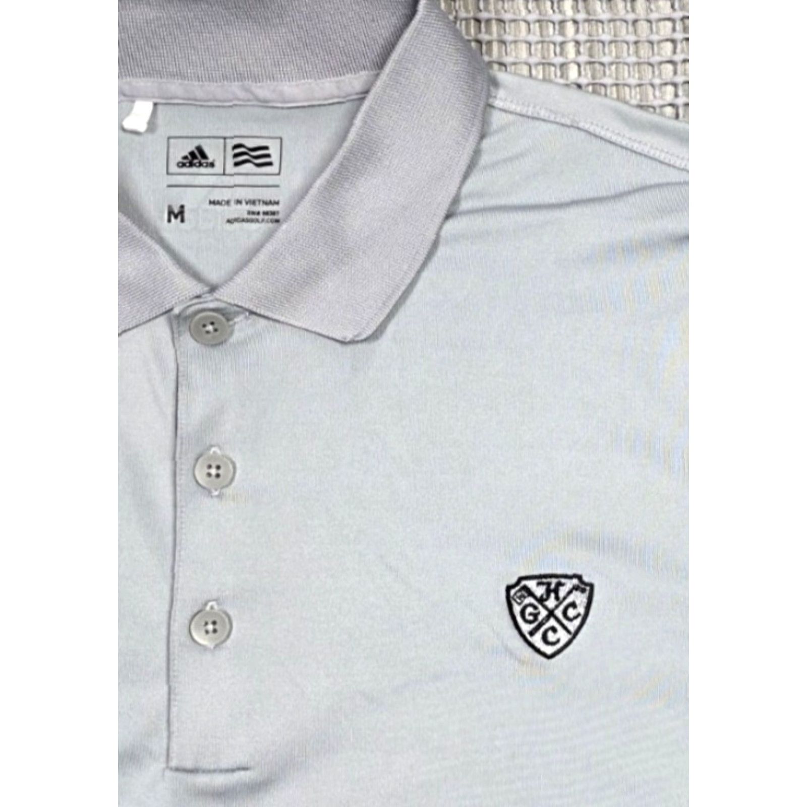 Adidas Adidas Polo Shirt Mens M Gray Hempstead Golf Country Club Long Sleeve Stretch Polo Shirt M Gray Adidas Golf Country Club Hempstead Long Sleeve Stretch Size US M / EU 48-50 / 2 - 3 Thumbnail