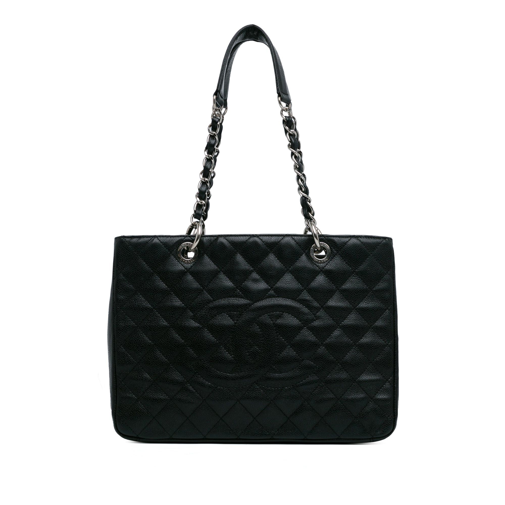 Chanel Chanel Caviar Grand Shopping Tote Black Size ONE SIZE - 1 Thumbnail