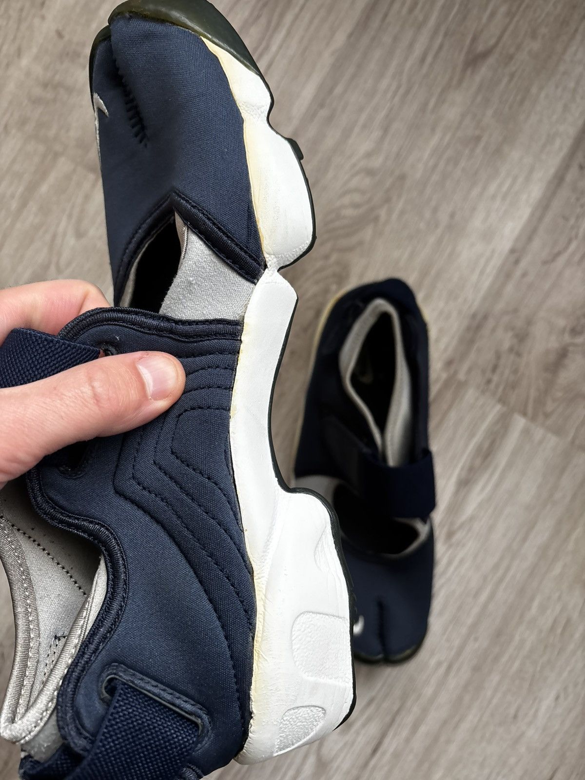 Nike Nike Air Rift Trainers Sandals Shoes Navy Blue 2006 US 10 Size US 10 / EU 43 - 18 Thumbnail