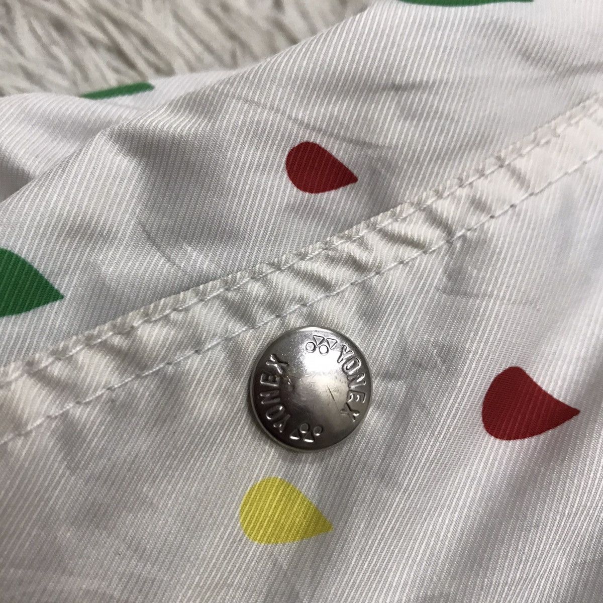 Japanese Brand Vintage Yonex Inspired Off-White Outdoor Jacket Hoodie Size US M / EU 48-50 / 2 - 12 Thumbnail