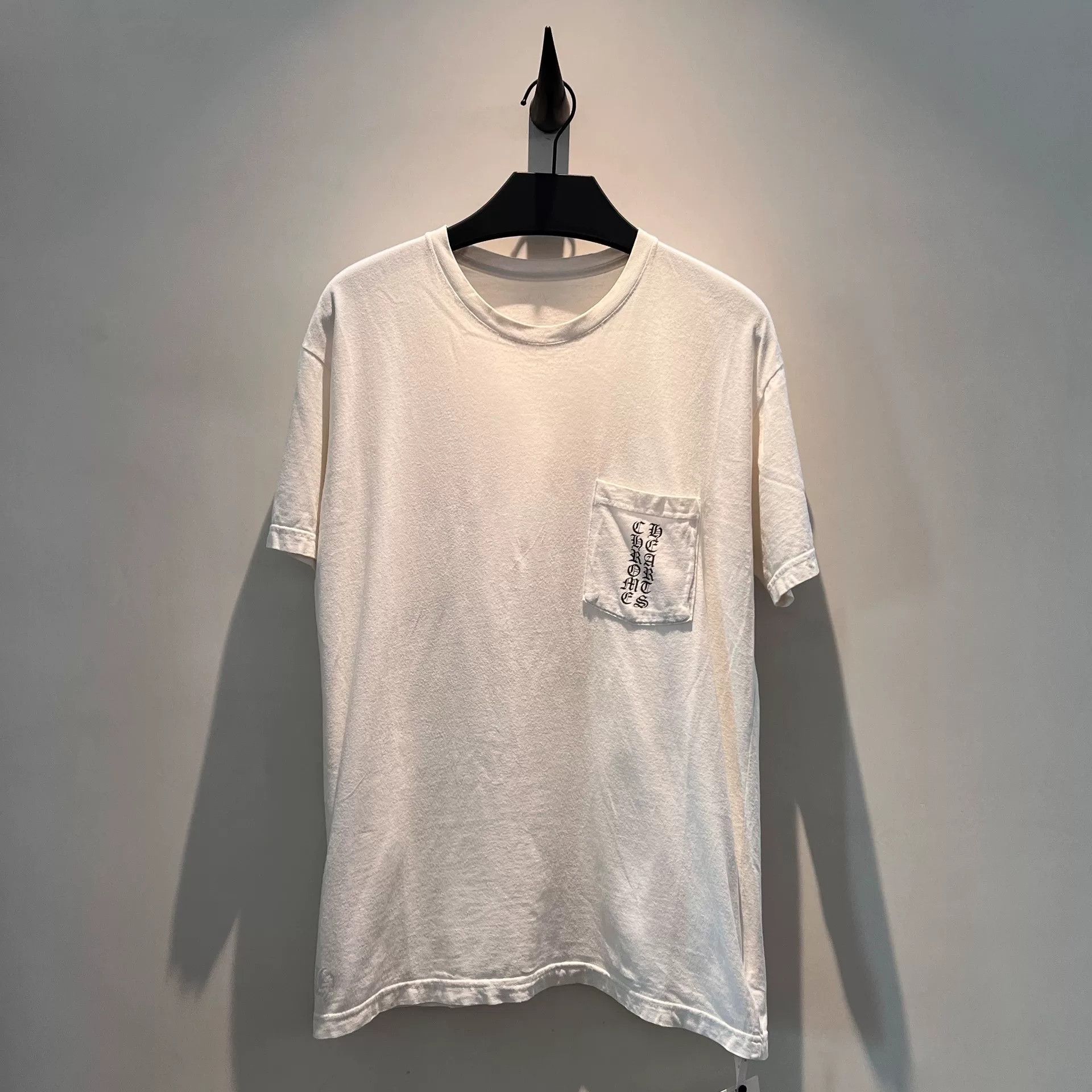 chrome hearts white t-shirt with print