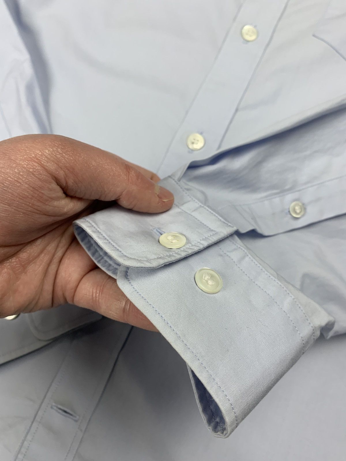 Arket Arket Buttons-Up Shirt Mens Size 46 Blue Designer Luxury Size US S / EU 44-46 / 1 - 10 Thumbnail
