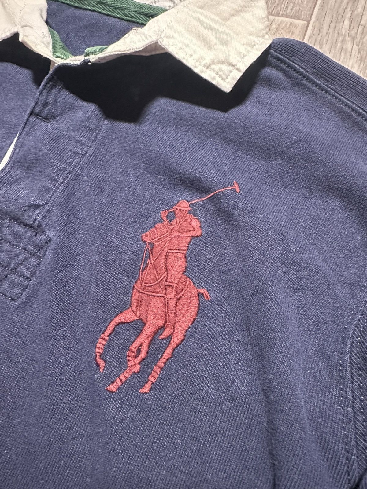 Polo Ralph Lauren Vintage Polo Ralph Lauren Rugby Long Sleeve Number 2 Y2K Size US M / EU 48-50 / 2 - 7 Thumbnail