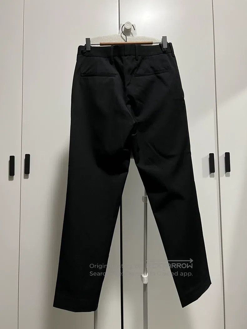 Helmut Lang Helmut Lang size 30 Black Wool Straight Leg Trousers Size 34R - 2 Thumbnail
