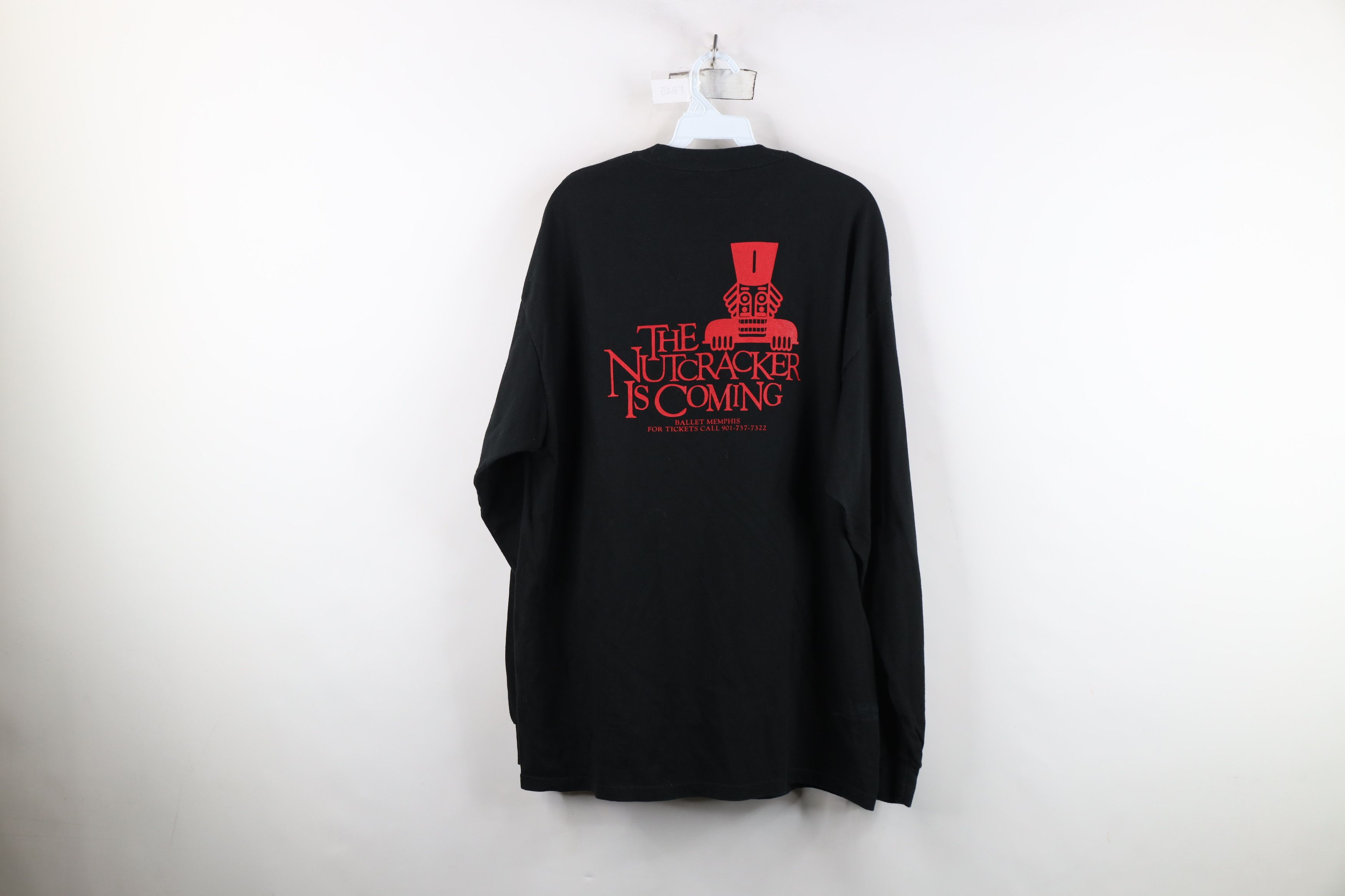 Vintage Vintage 90s Ballet The Nutcracker Long Sleeve T-Shirt Size US XL / EU 56 / 4 - 13 Thumbnail