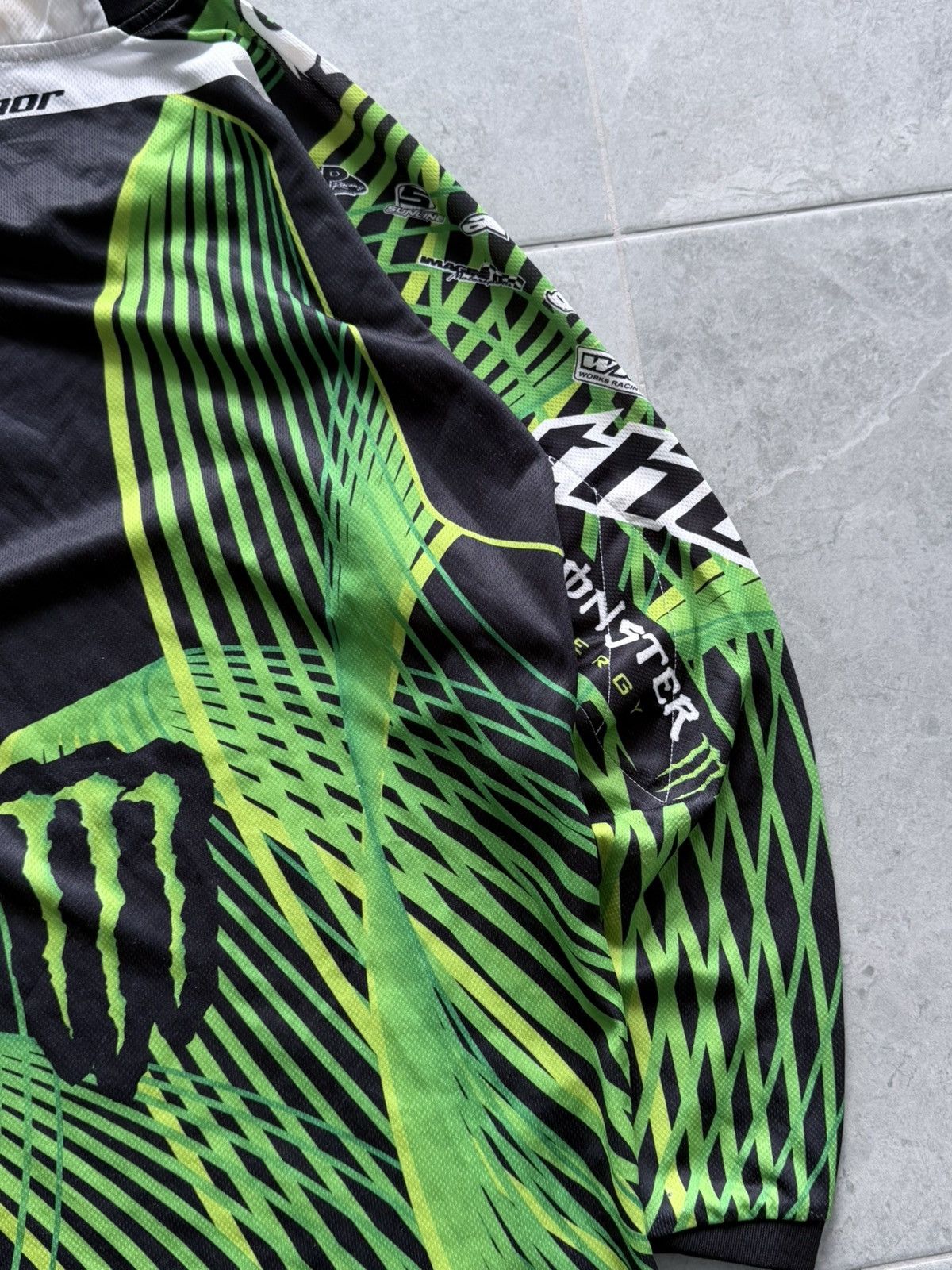 Fox Racing Vintage Y2K Monster Energy Moto Jersey ASAP Rocky Style Size US S / EU 44-46 / 1 - 6 Thumbnail