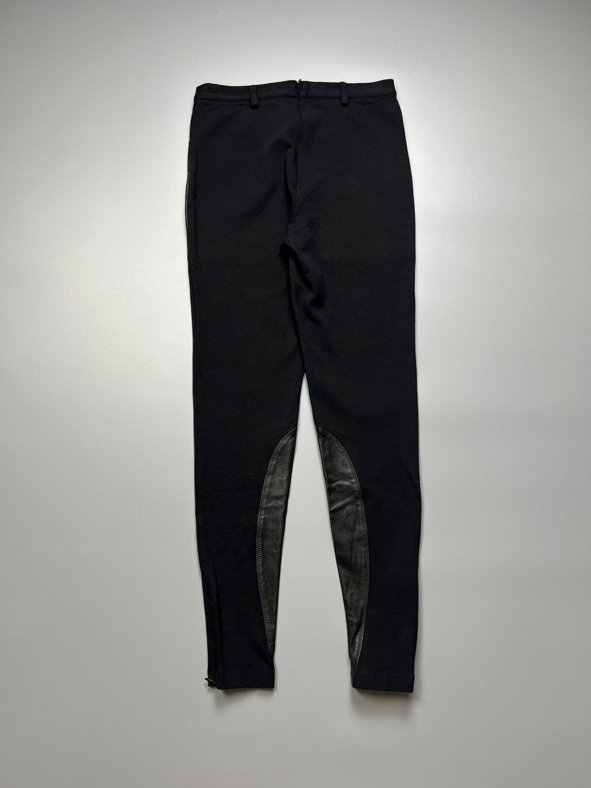 Jean Paul Gaultier × Vintage Jean Paul Gaultier - SS 2005 Couture Leather Patch - Pants Size 27" / US 4 / IT 40 - 2 Thumbnail