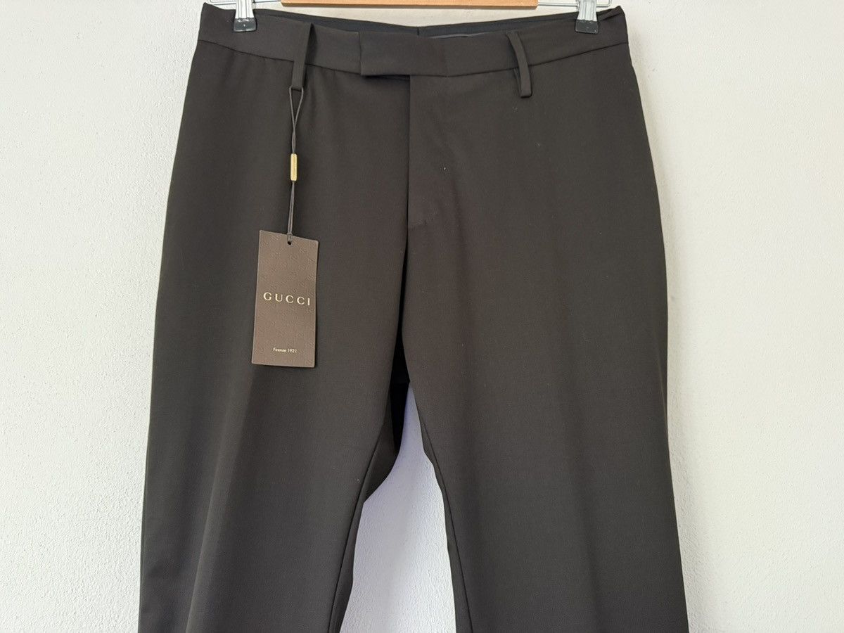 Gucci Gucci Classic Black Wool Trousers with Stretch – Size 48R Size US 32 / EU 48 - 3 Thumbnail