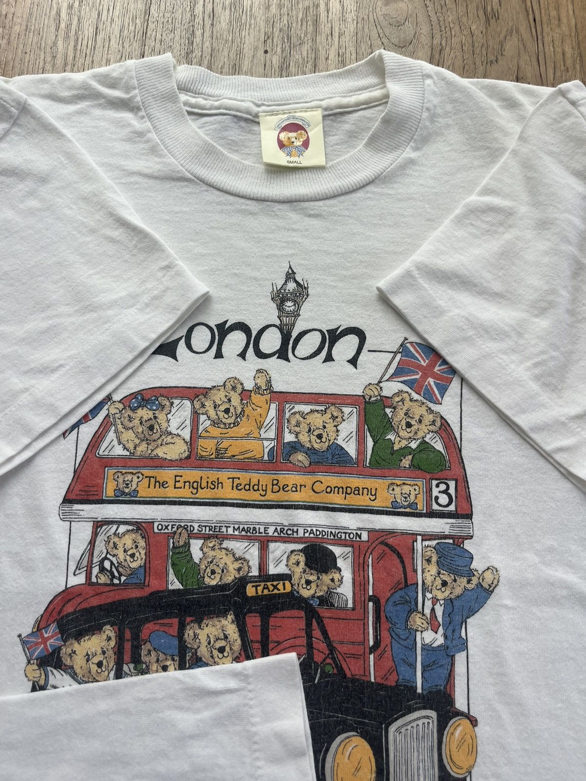 Vintage Vintage The English Teddy Bear Company 90’s Tshirt Size US S / EU 44-46 / 1 - 6 Thumbnail