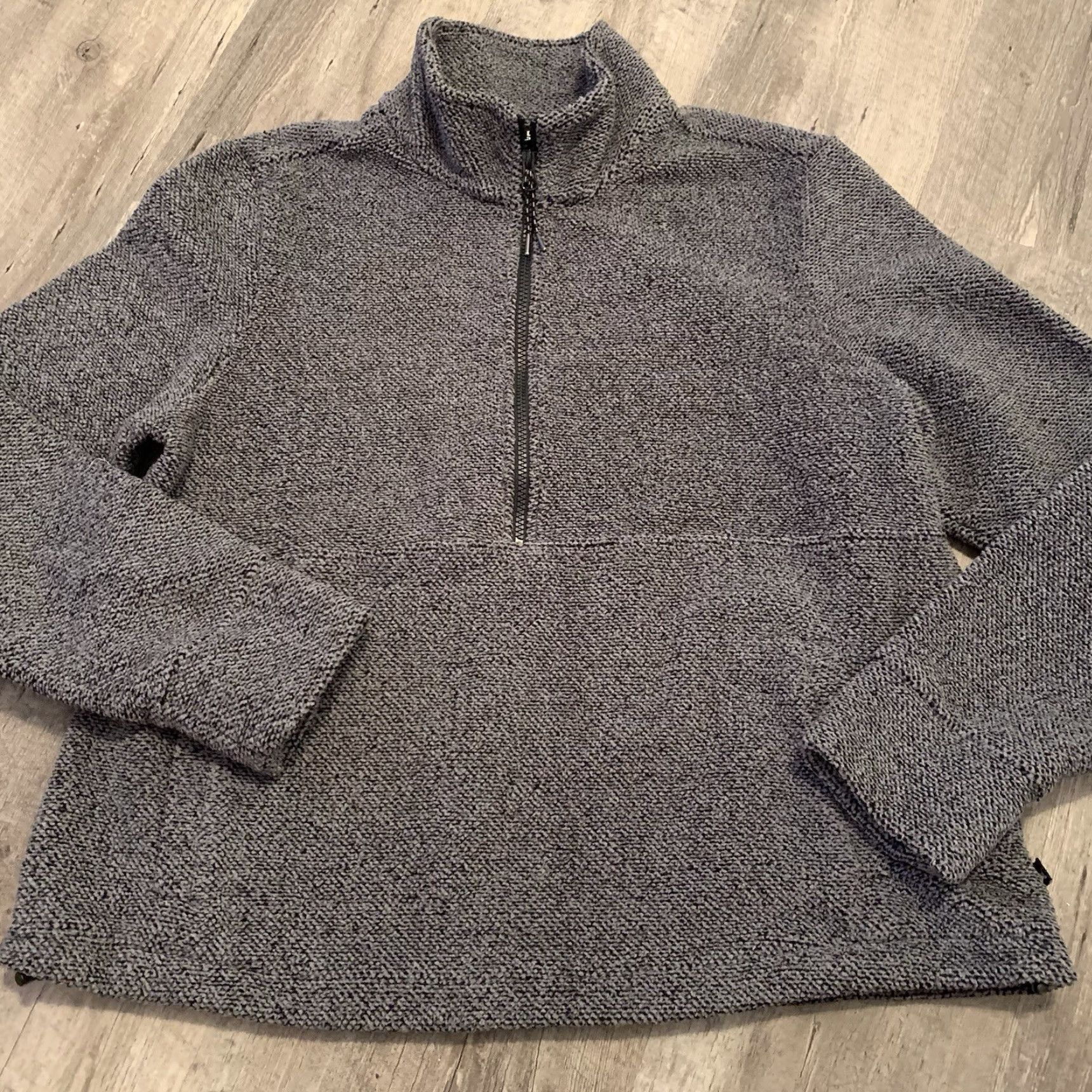 Eddie Bauer Eddie Bauer Sweatshirt Pullover 1/2 Zip Fleece Womens Large Gray Speckled Pockets Mock Neck 1/4 Zip Activewear Mens? Wait end. Size L / US 10 / IT 46 - 6 Thumbnail