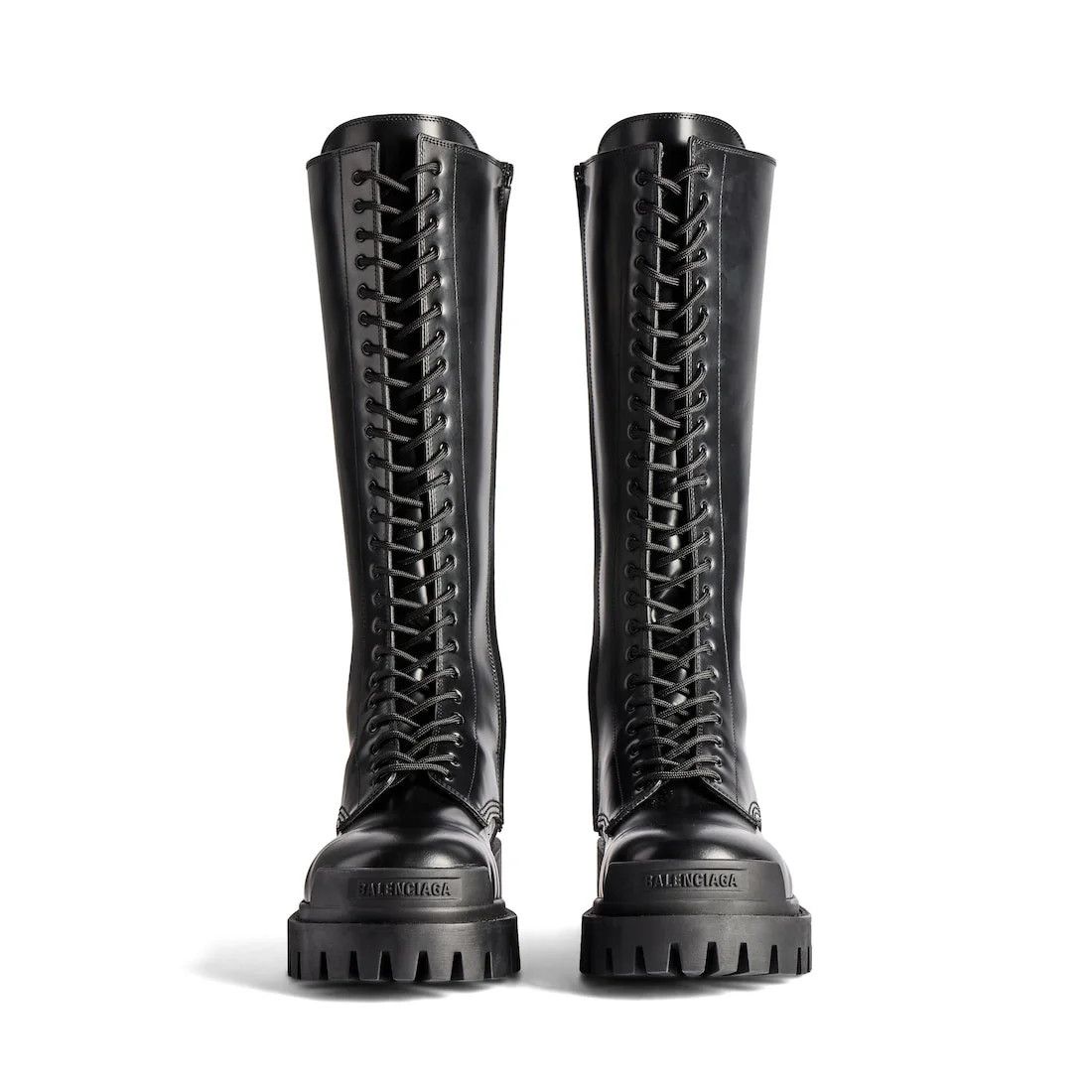 Balenciaga o1srvl11e0226 Strike Boots In Black Size US 7 / IT 37 - 3 Thumbnail