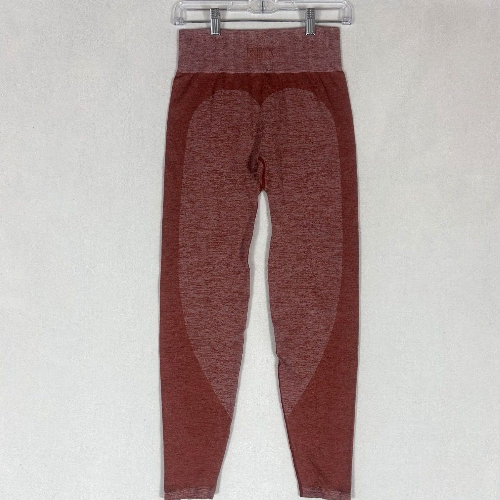 Victoria's Secret Victoria's Secret Pink Seamless Athletic Leggings Womens M Red Size 32" / US 10 / IT 46 - 3 Thumbnail