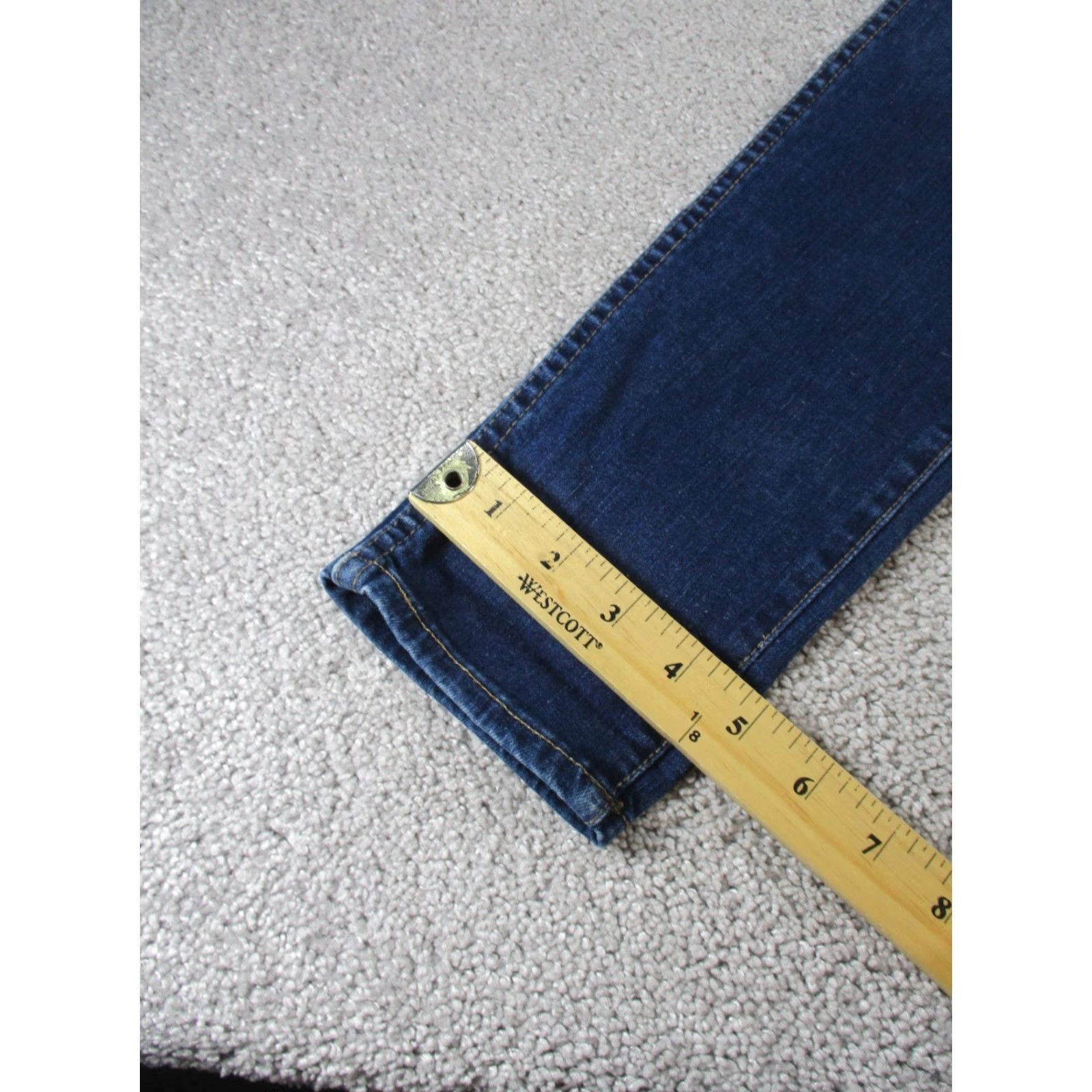 Madewell Madewell Jeans Womens 28 High Rise Skinny Dark Wash Denim Blue Zip Wide Rise High Size 28" / US 6 / IT 42 - 6 Thumbnail