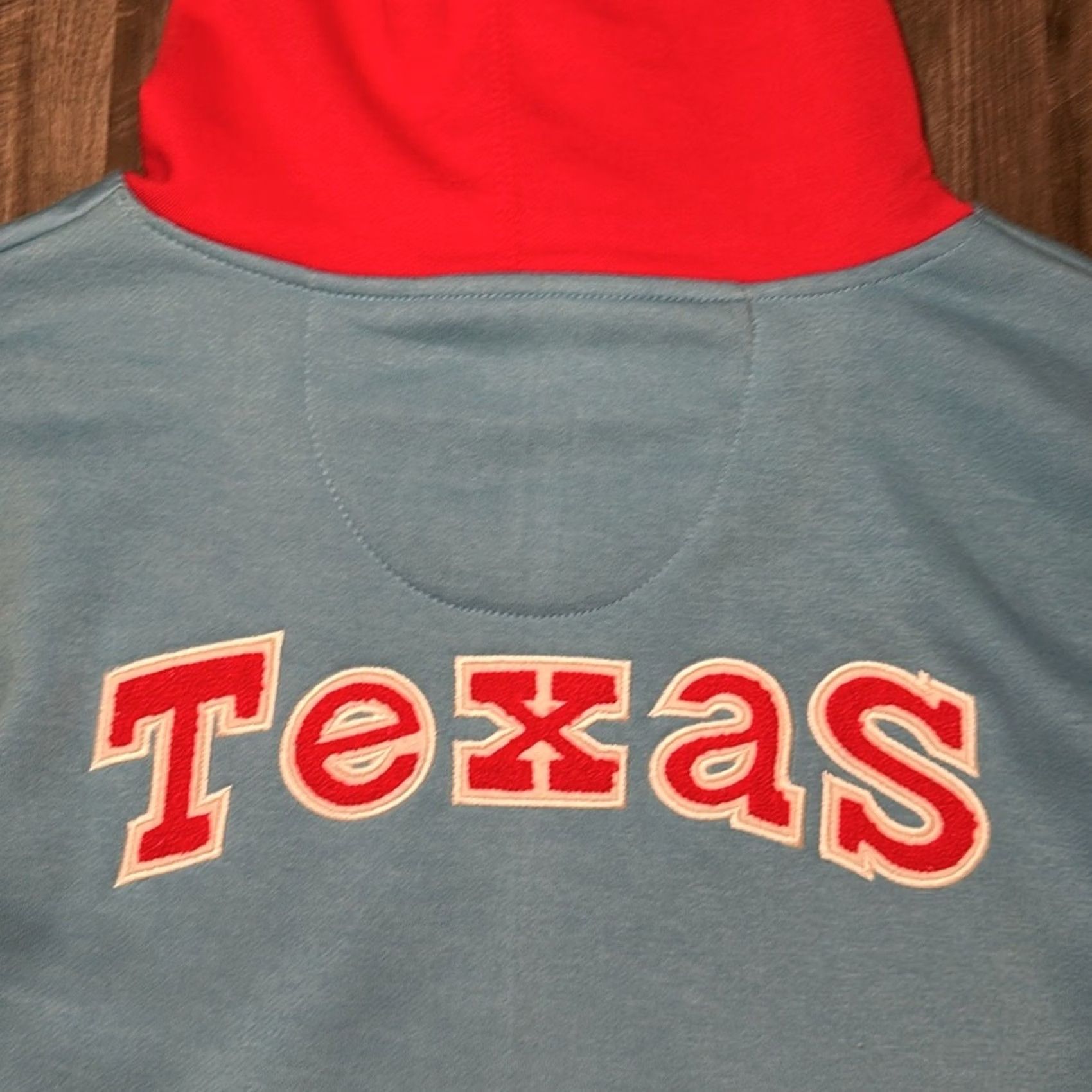 Vintage Texas Rangers Stitches Cooperstown Collection Throwback Hoodie XL Men Blue Pullover Hoodie Size US XL / EU 56 / 4 - 5 Thumbnail
