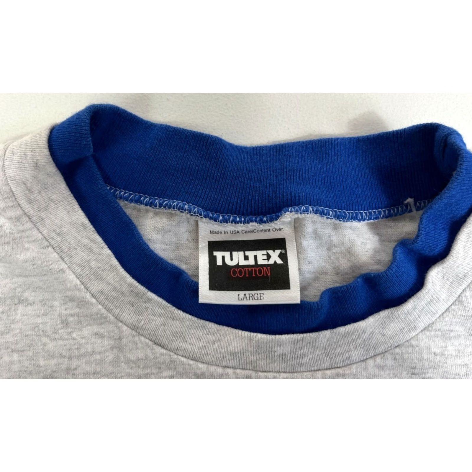 Tultex VINTAGE Chicago Cubs T-Shirt 1992 Tultex Regular Size L Gray Adults Mens Size US L / EU 52-54 / 3 - 5 Thumbnail