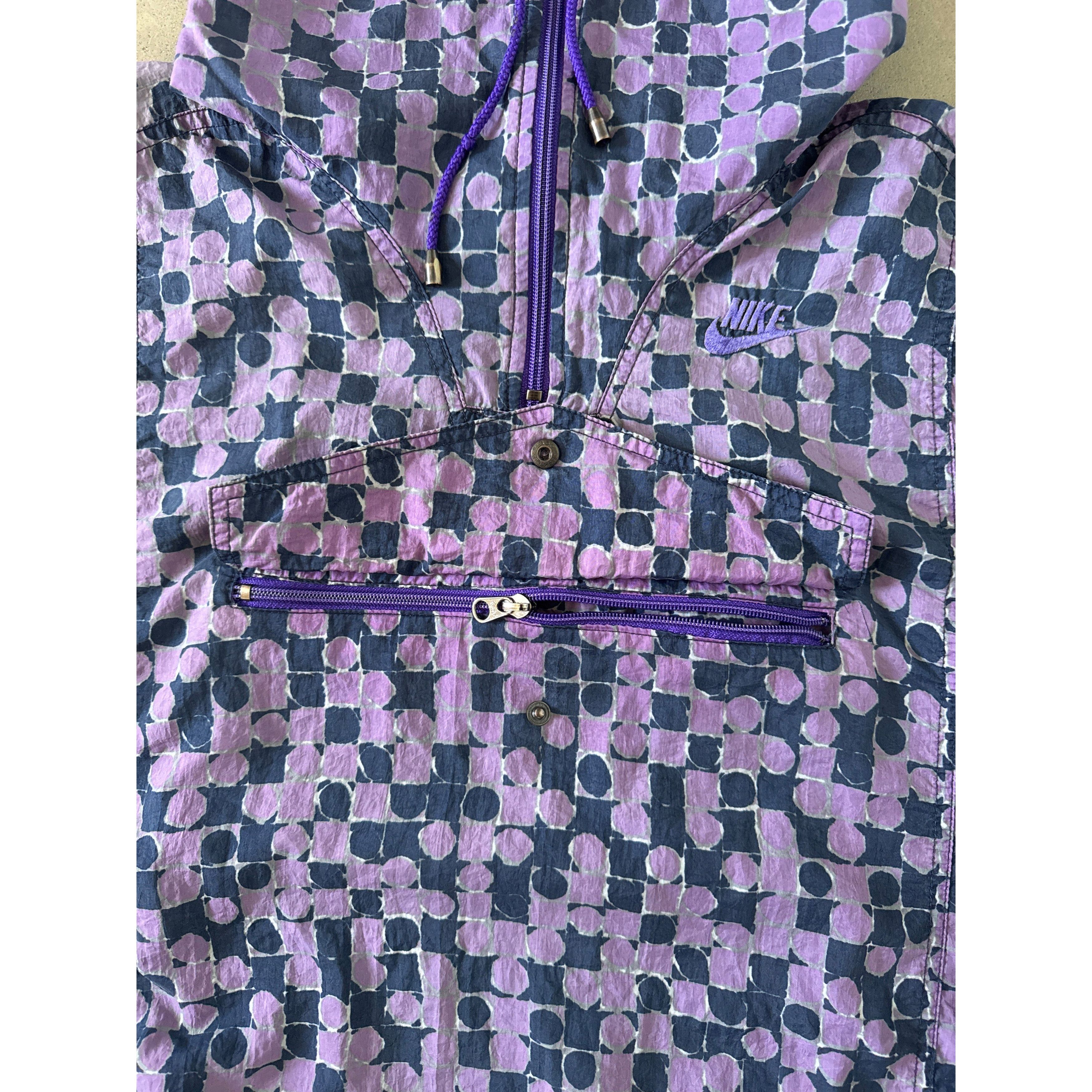 Nike Vintage 90s Nike Kangaroo Pocket Parka Windbreaker Jacket Size US S / EU 44-46 / 1 - 3 Thumbnail