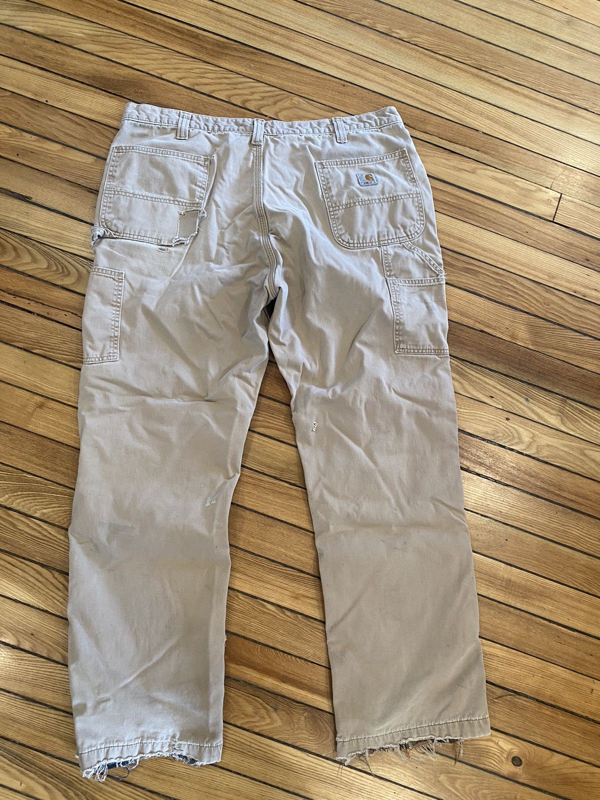 Carhartt Carhartt blanket lined distressed work pants 40-32 Size US 40 / EU 56 - 2 Thumbnail