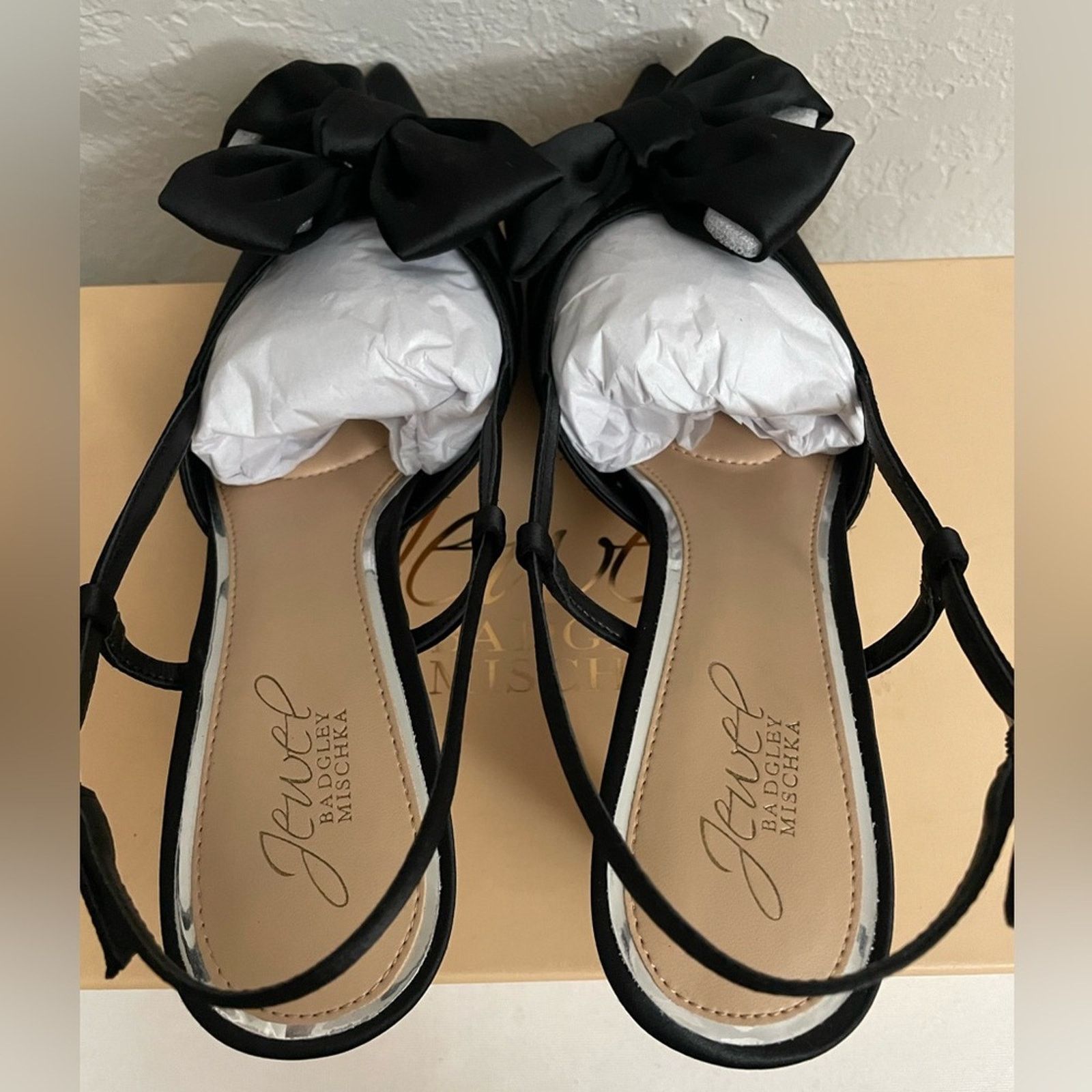 Badgley Mischka Jewel Badgley Mischka Shoshana Pumps Black Women 7.5 Size US 7.5 / IT 37.5 - 5 Thumbnail