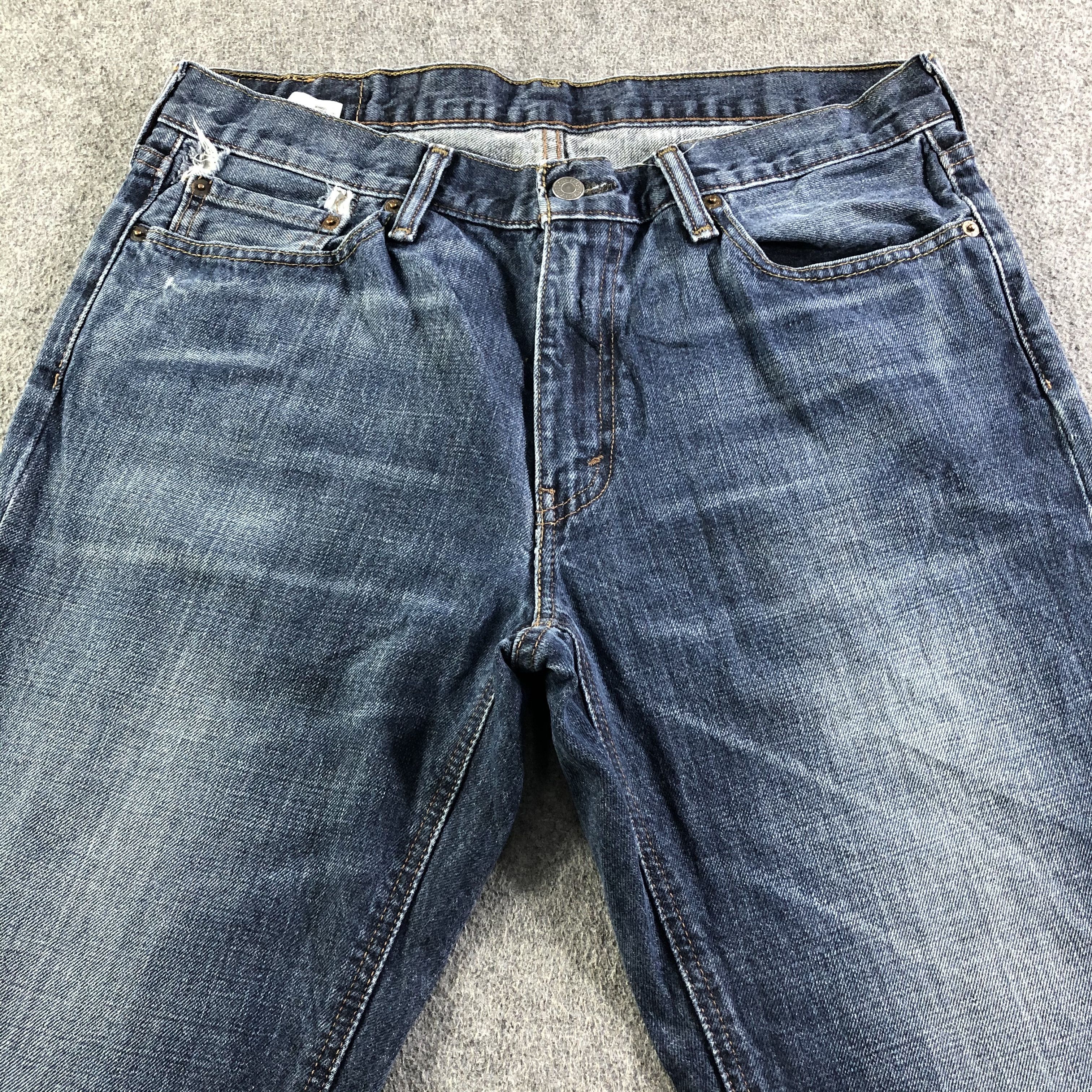 Levi's Vintage Blue Wash Levis 541 Jeans-J3524 Size US 35 - 3 Thumbnail