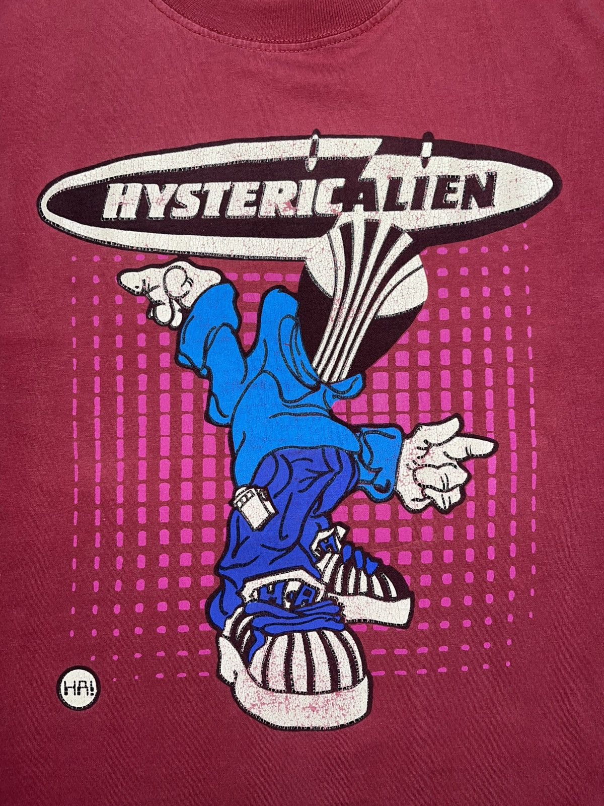 Hysteric Glamour Vintage 90’s Hysterc Glamour Alien thrashed t-shirt RARE Size US M / EU 48-50 / 2 - 5 Thumbnail