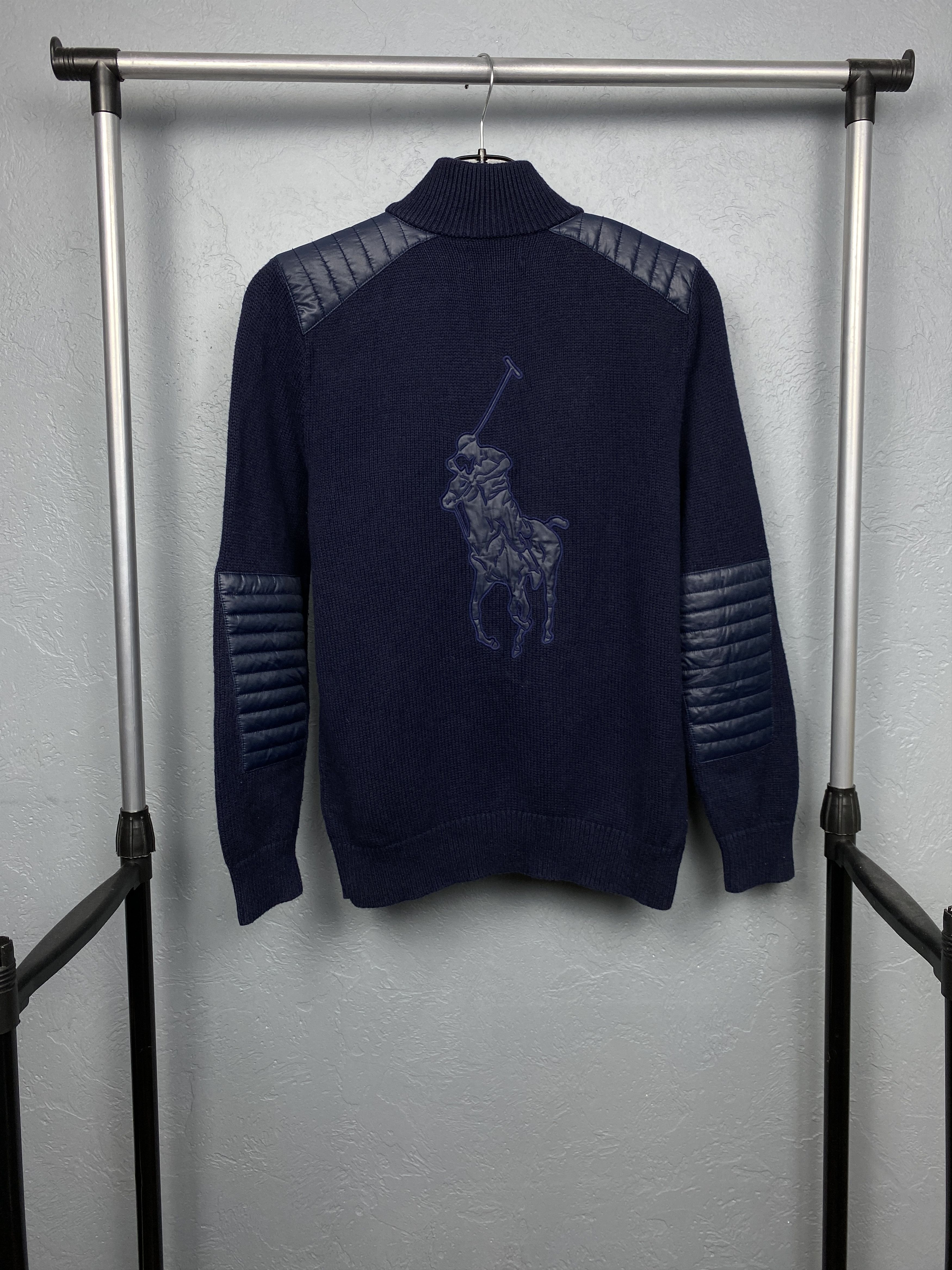 Polo Ralph Lauren Polo Ralph Lauren Vintage Mens Quarter 1\4 Zip Knit Sweater Size US S / EU 44-46 / 1 - 1 Thumbnail