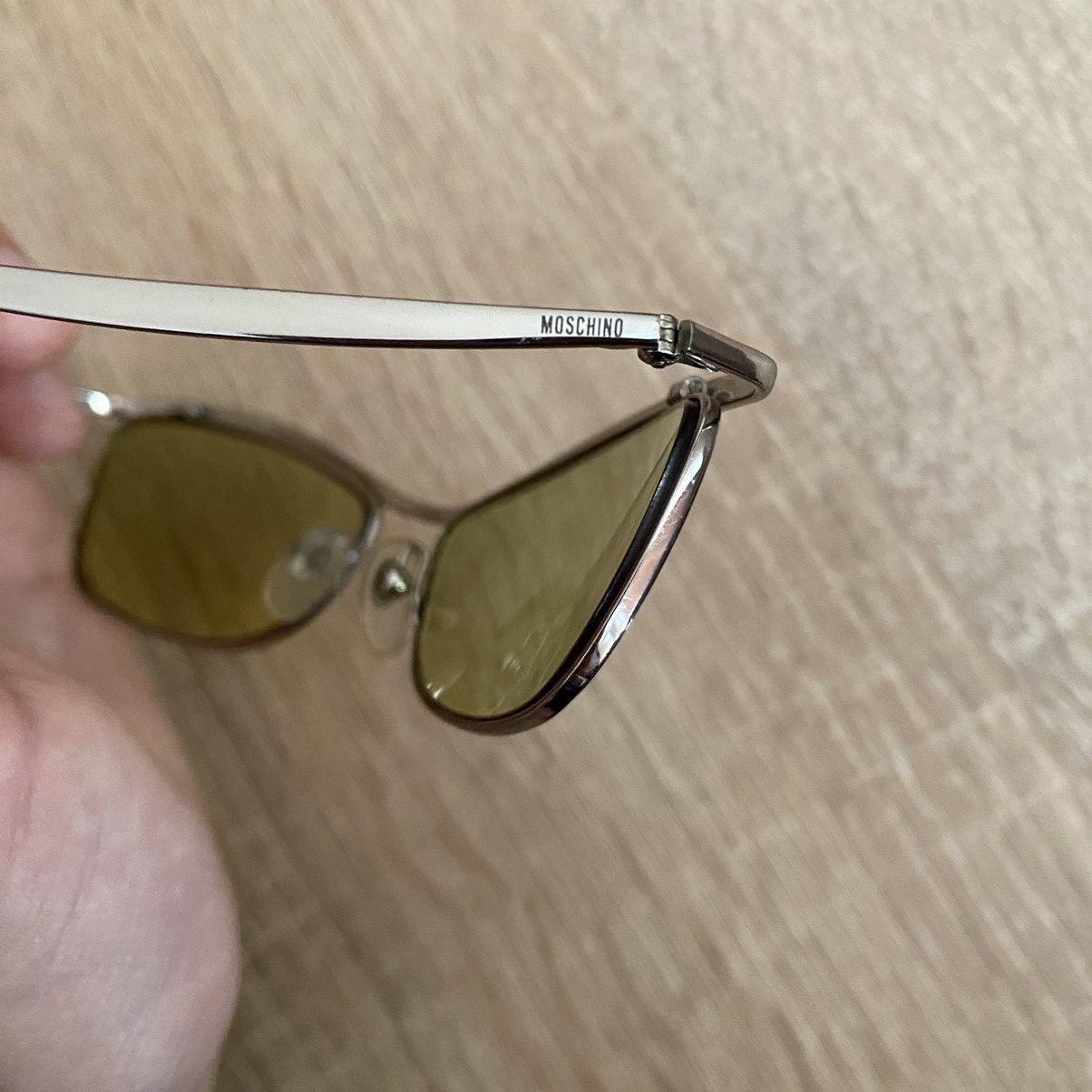 Moschino Moschino Green-Tint Cat Eye Sunglasses Size ONE SIZE - 6 Thumbnail