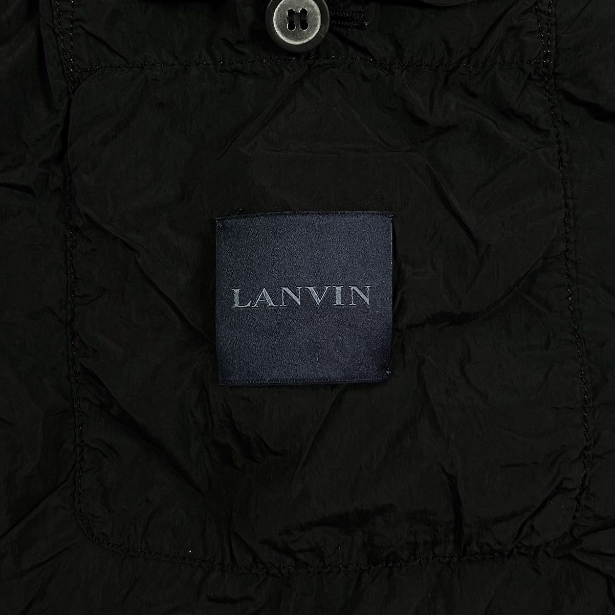 Lanvin Luxury Lanvin Shimmer Polyamide Light Jacket Man Size L Size US L / EU 52-54 / 3 - 13 Thumbnail